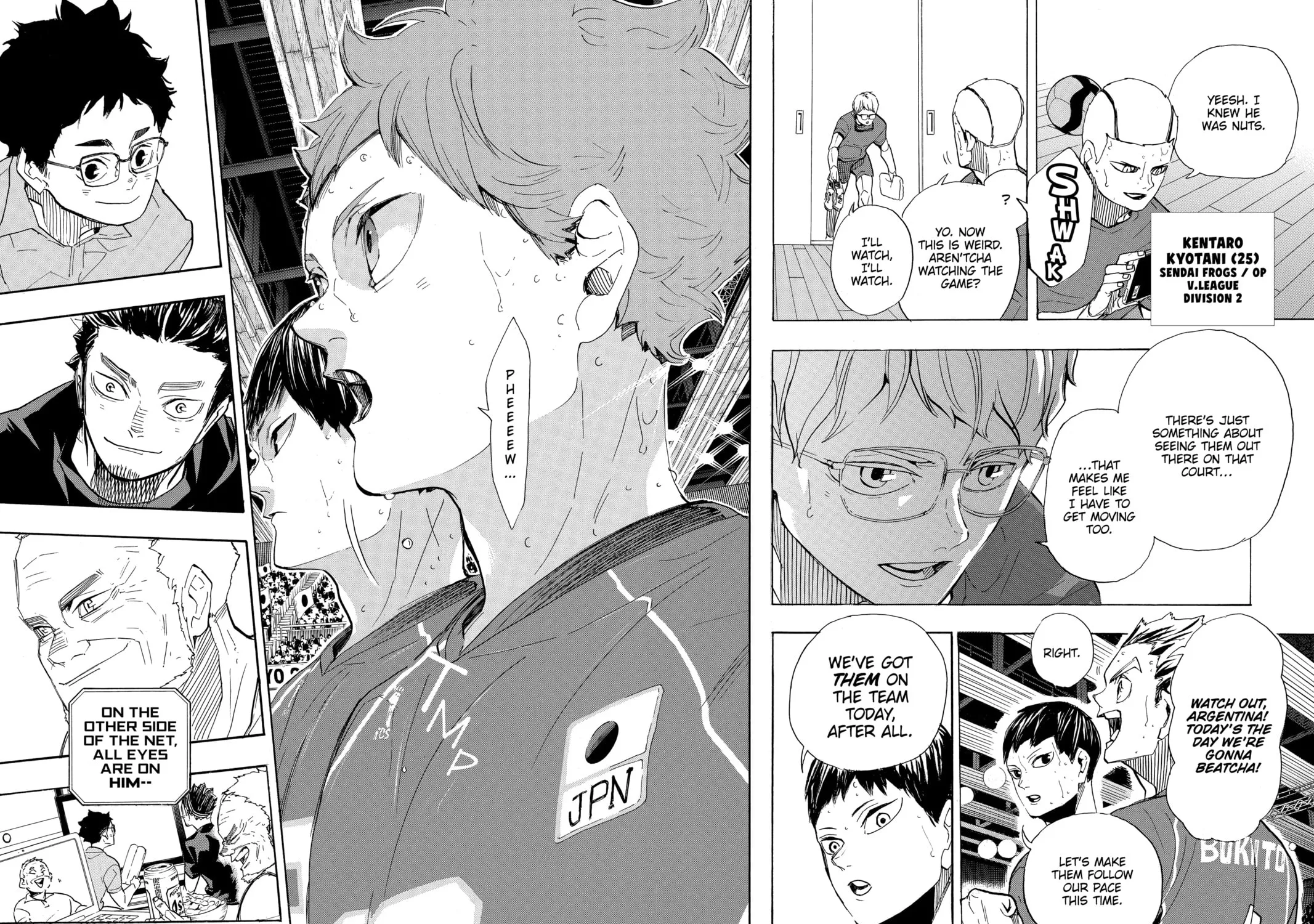 Read Haikyu!! chapter 402 image 34 on Lezhin