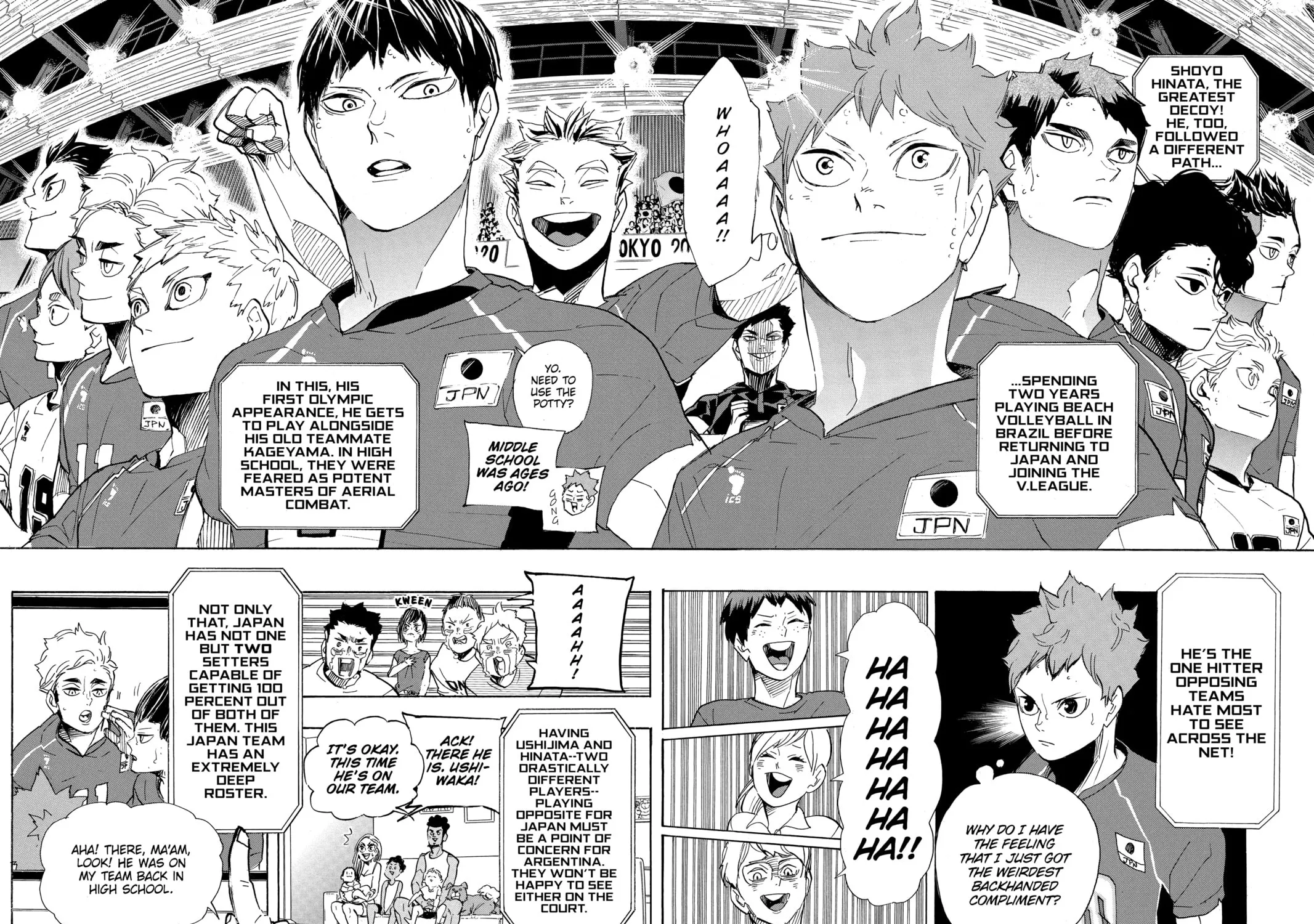 Read Haikyu!! chapter 402 image 36 on Lezhin