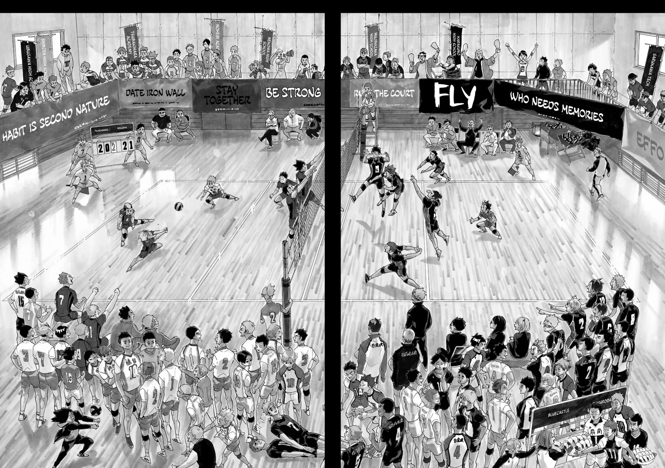 Read Haikyu!! chapter 402 image 4 on Lezhin