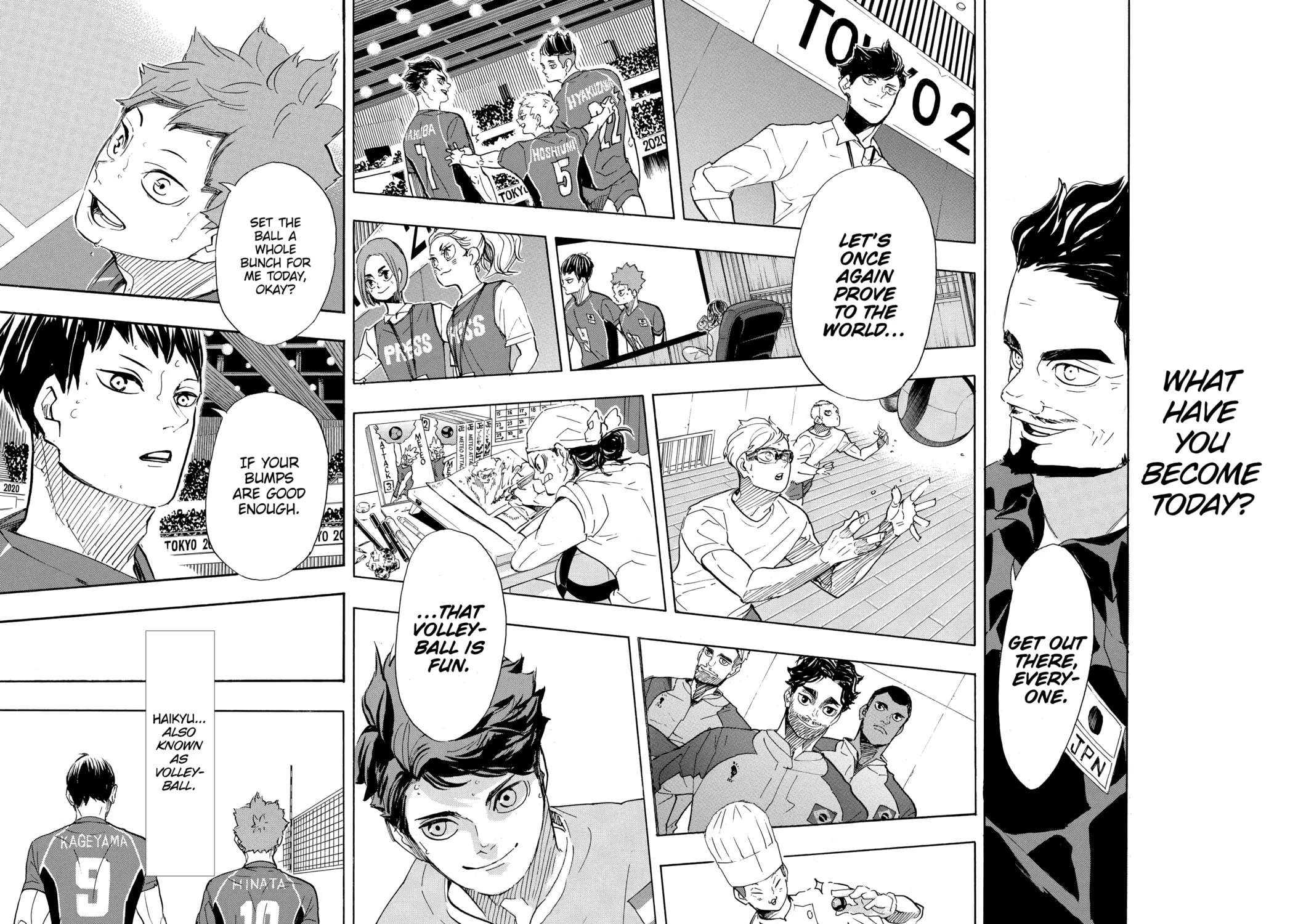 Read Haikyu!! chapter 402 image 42 on Lezhin