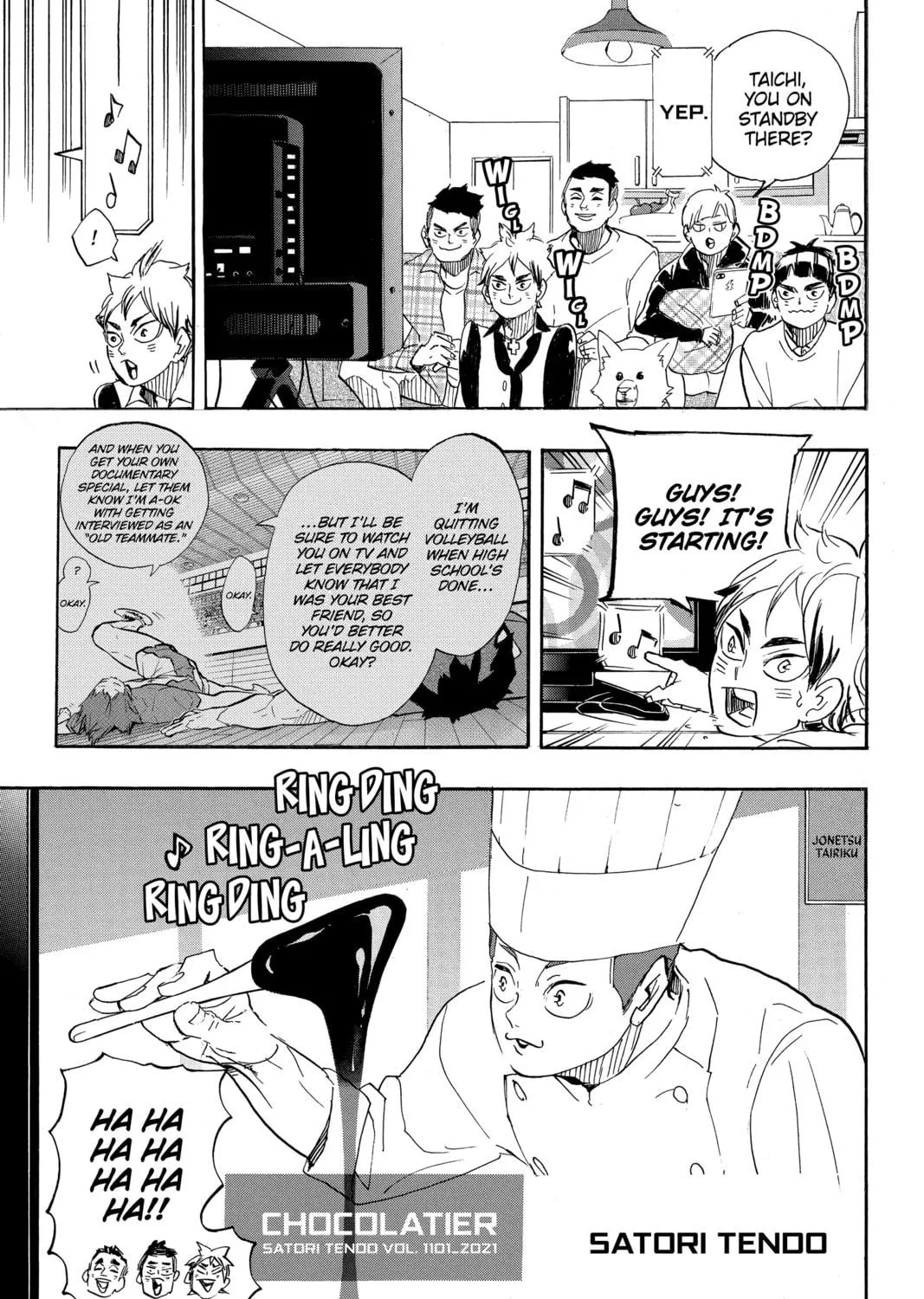 Read Haikyu!! chapter 402 image 8 on Lezhin