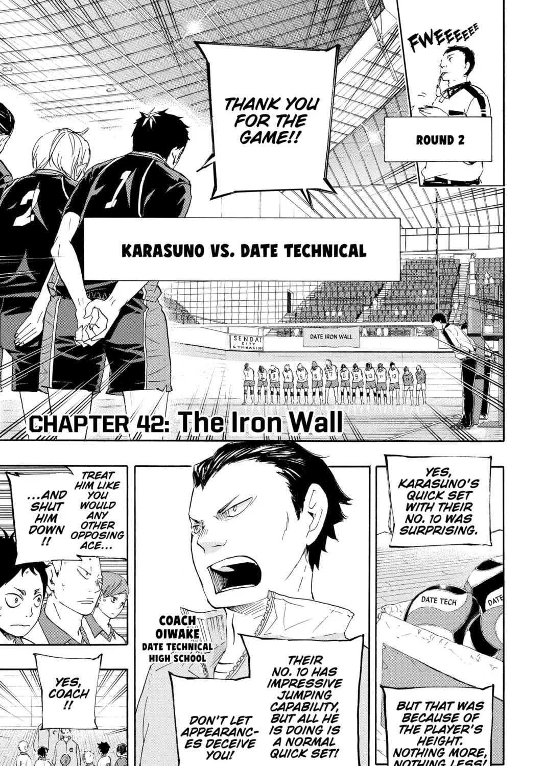Read Haikyu!! chapter 42 image 0 on Lezhin