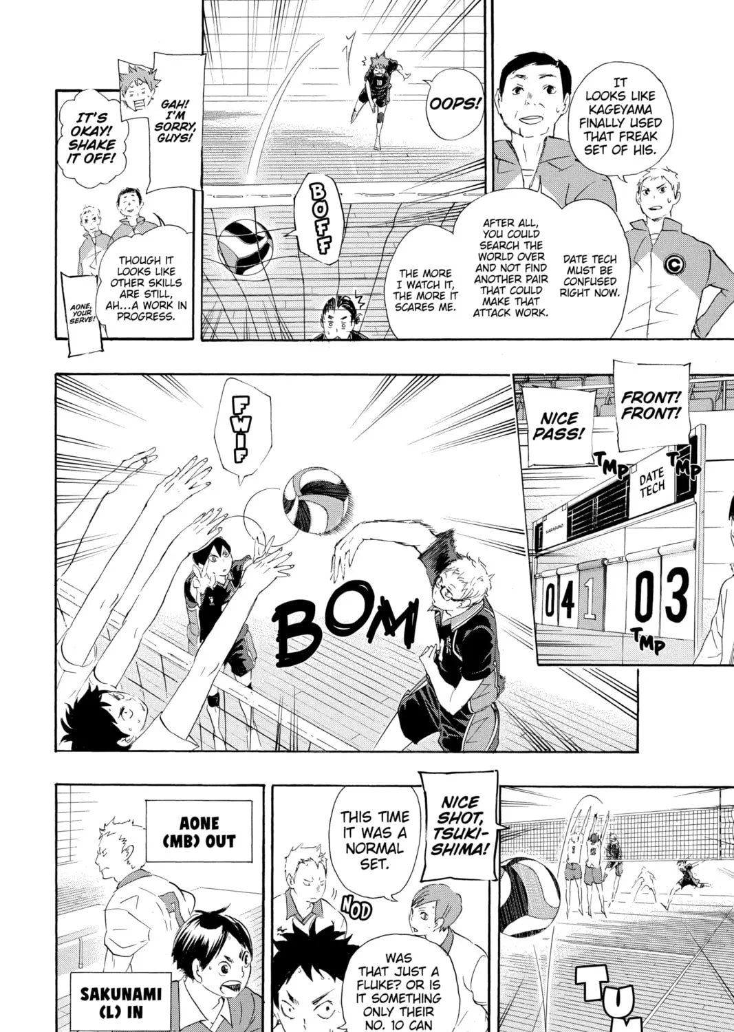 Read Haikyu!! chapter 43 image 12 on Lezhin