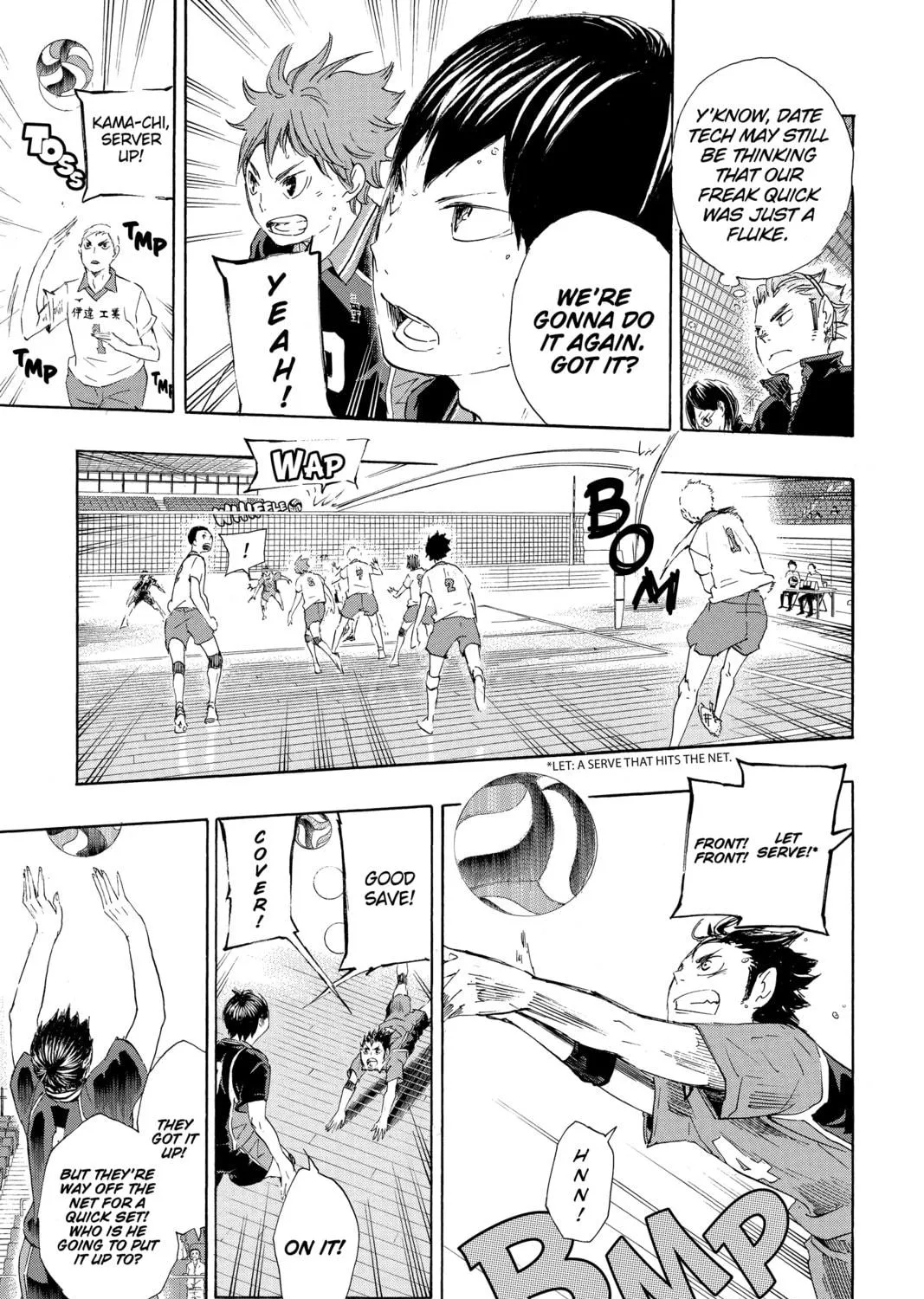 Read Haikyu!! chapter 43 image 22 on Lezhin