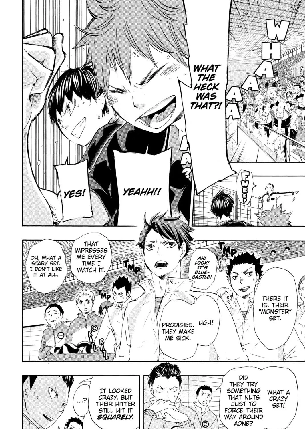 Read Haikyu!! chapter 43 image 8 on Lezhin