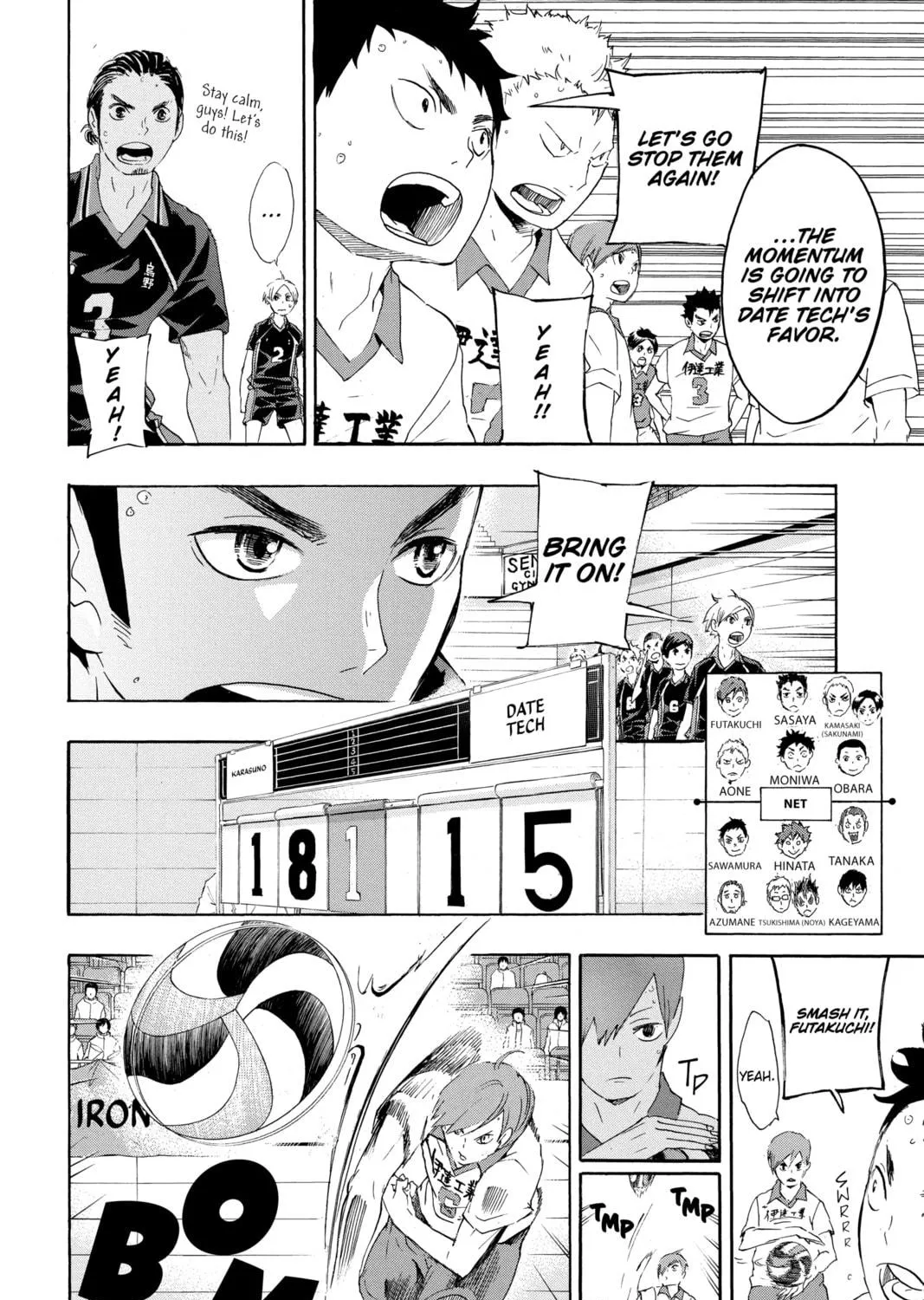 Read Haikyu!! chapter 44 image 18 on Lezhin