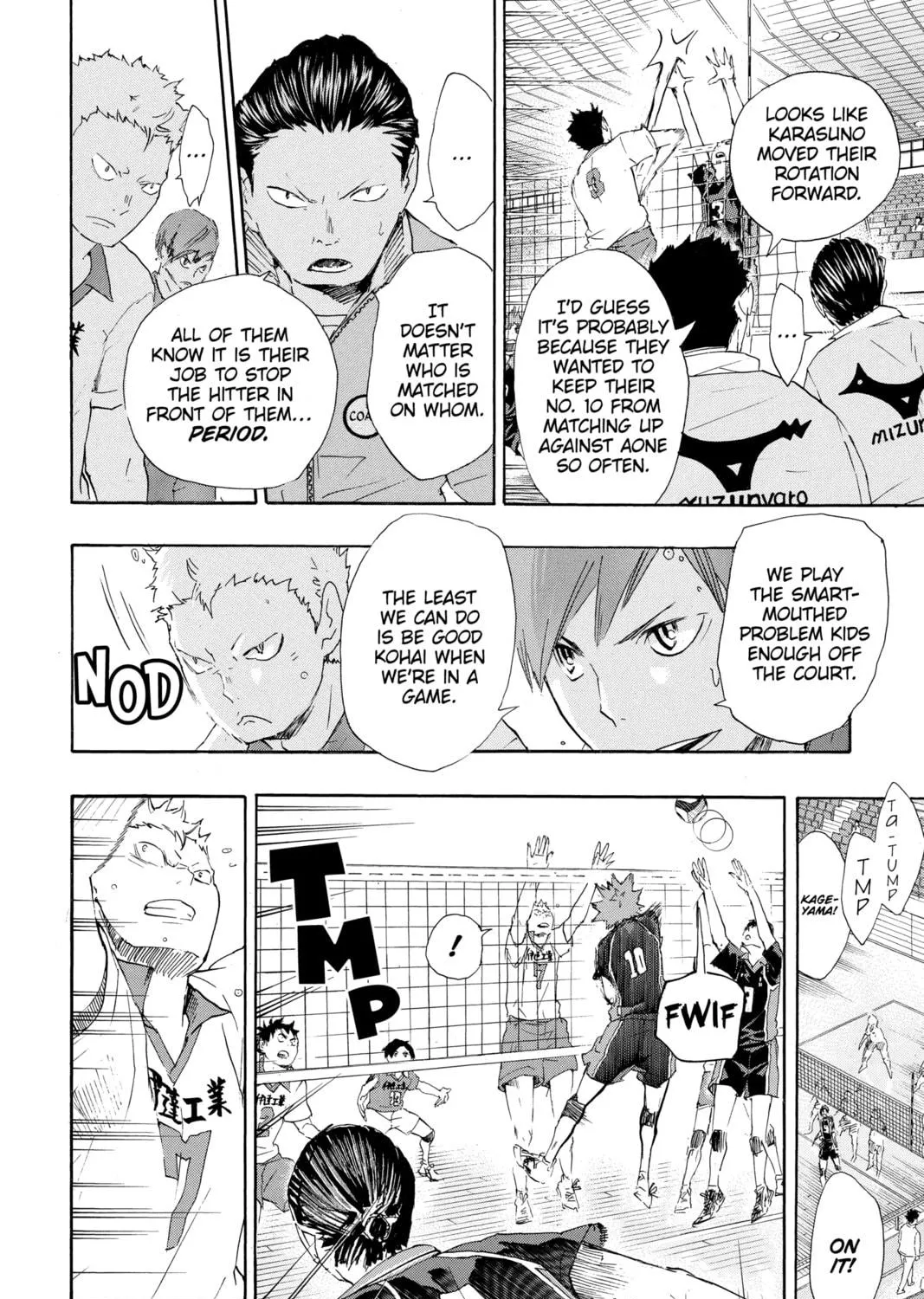 Read Haikyu!! chapter 45 image 18 on Lezhin