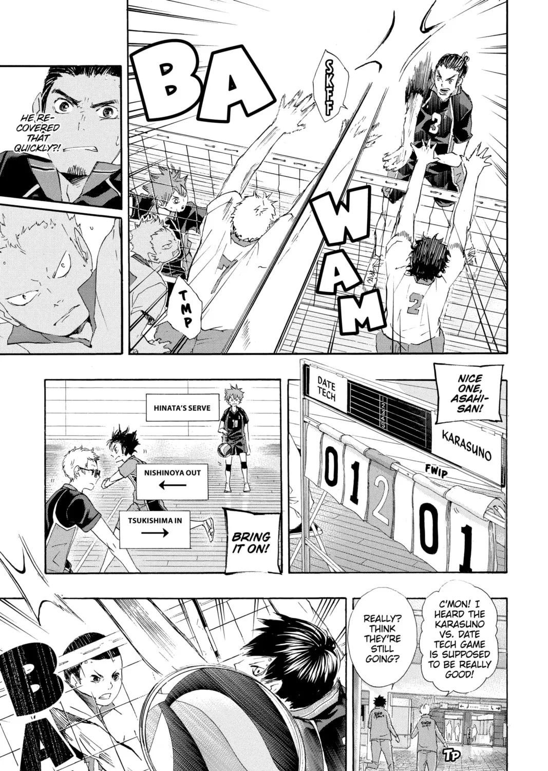 Read Haikyu!! chapter 45 image 20 on Lezhin