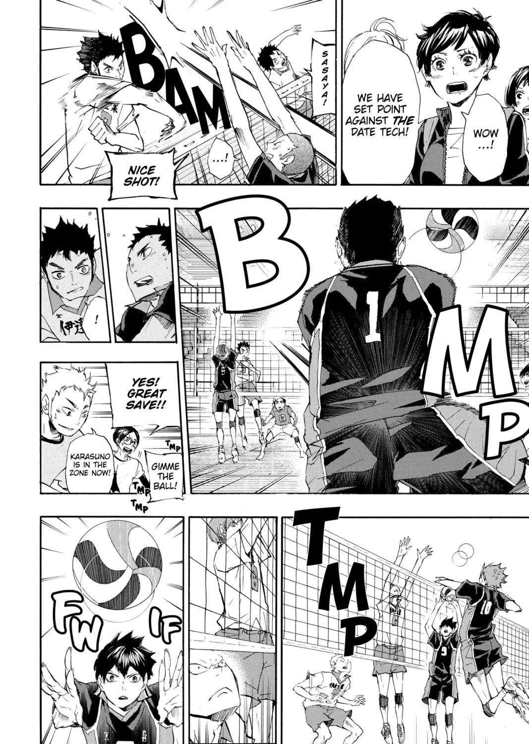 Read Haikyu!! chapter 45 image 6 on Lezhin