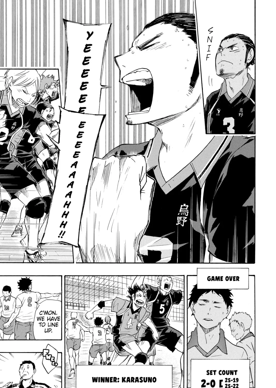 Read Haikyu!! chapter 47 image 14 on Lezhin
