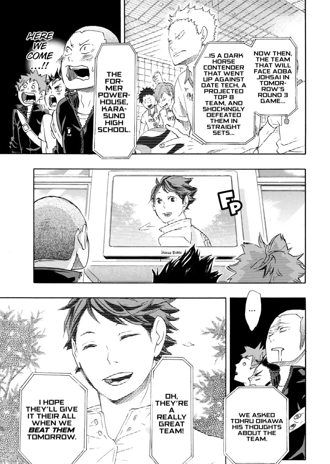 Read Haikyu!! chapter 48 image 18 on Lezhin
