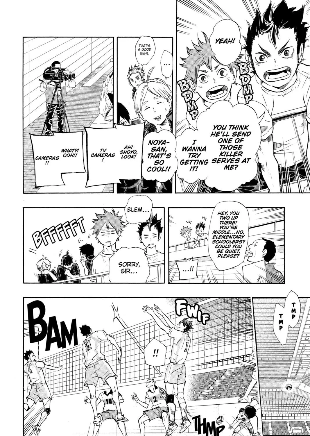 Read Haikyu!! chapter 48 image 8 on Lezhin