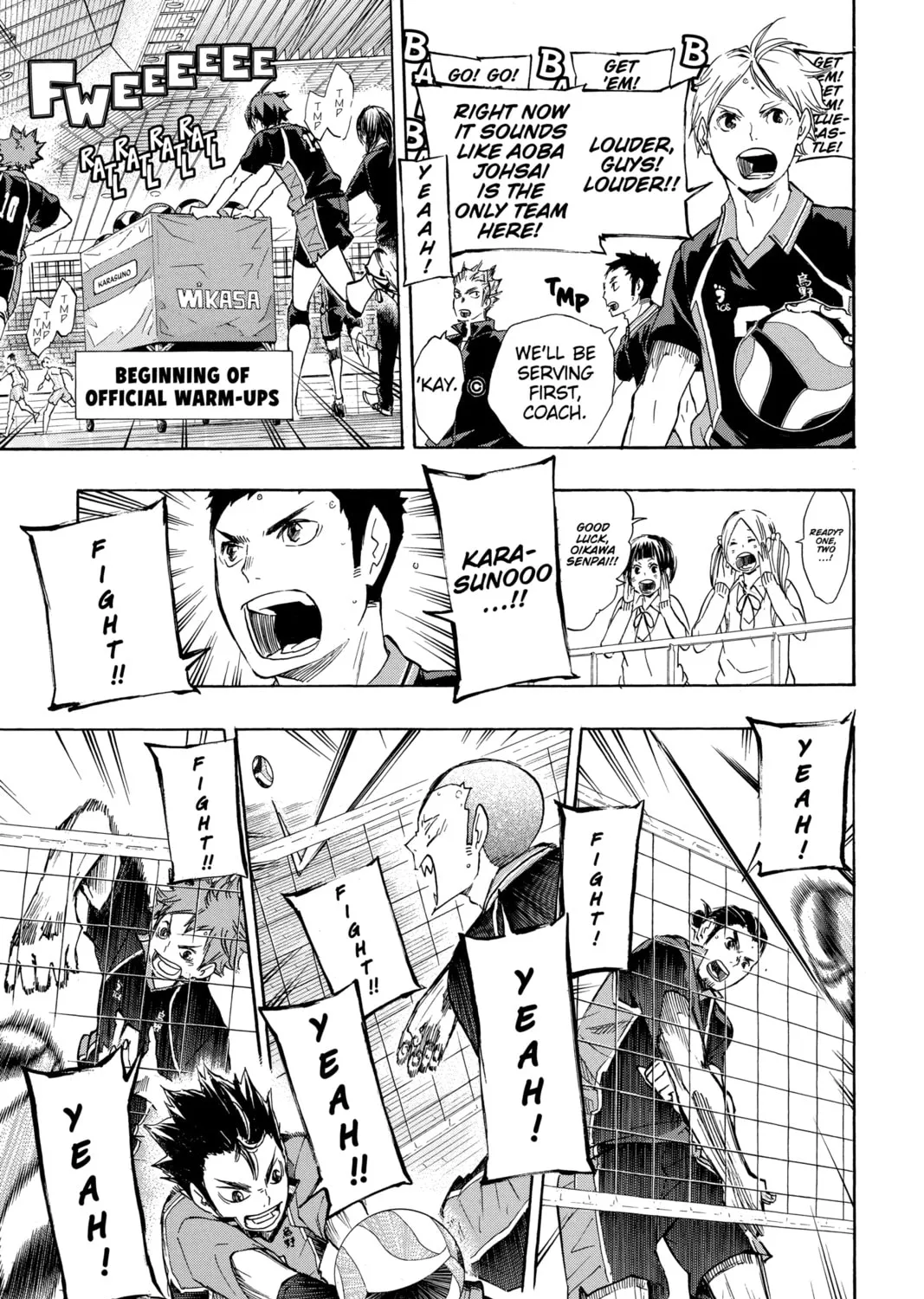 Read Haikyu!! chapter 49 image 6 on Lezhin