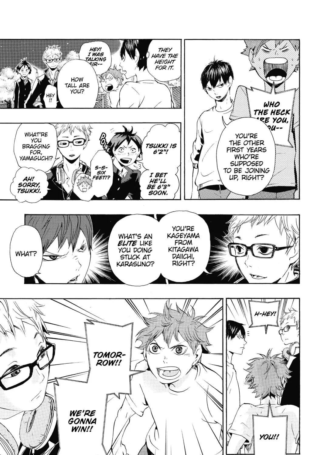 Read Haikyu!! chapter 5 image 16 on Lezhin