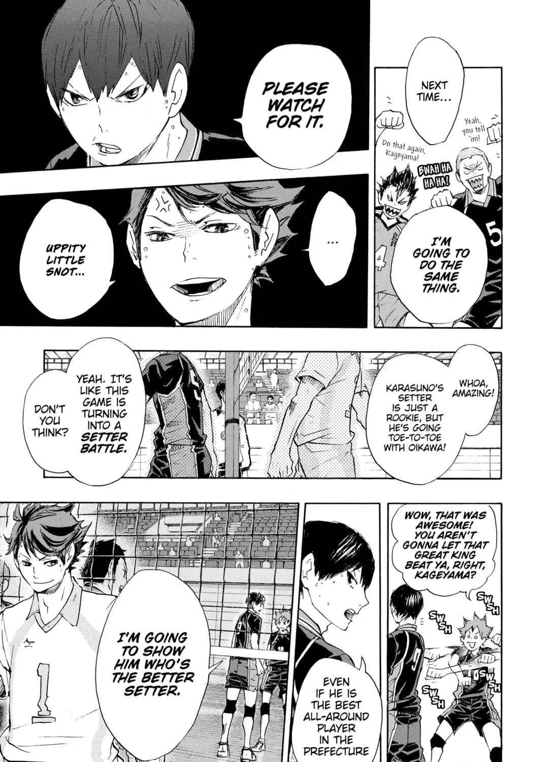 Read Haikyu!! chapter 50 image 0 on Lezhin