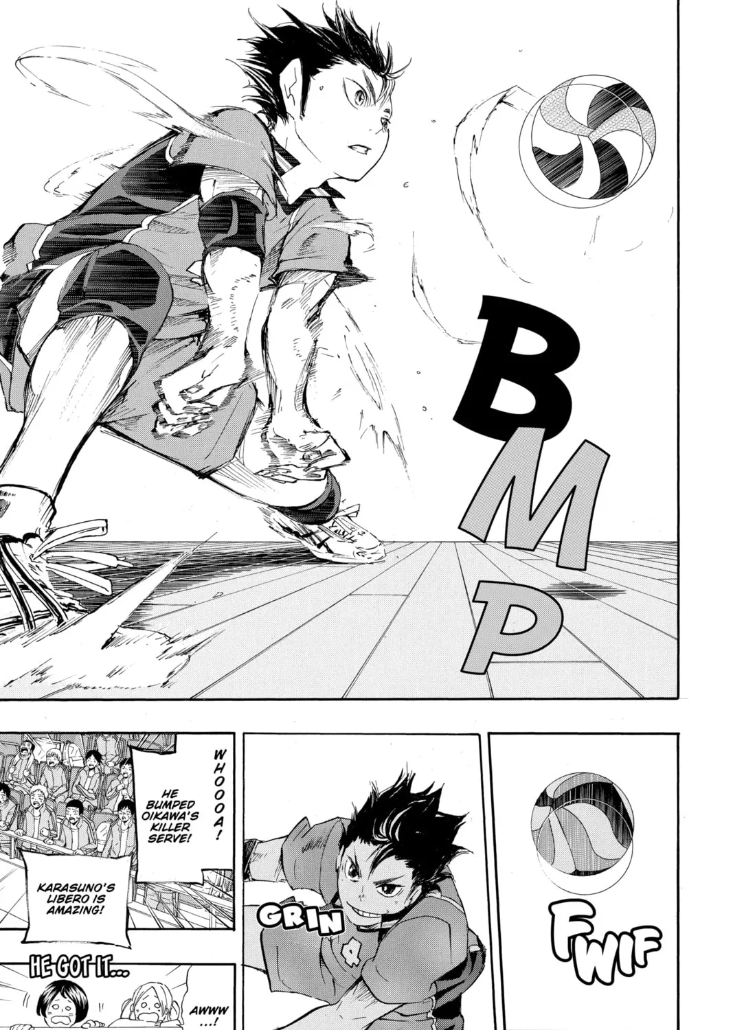Read Haikyu!! chapter 50 image 12 on Lezhin