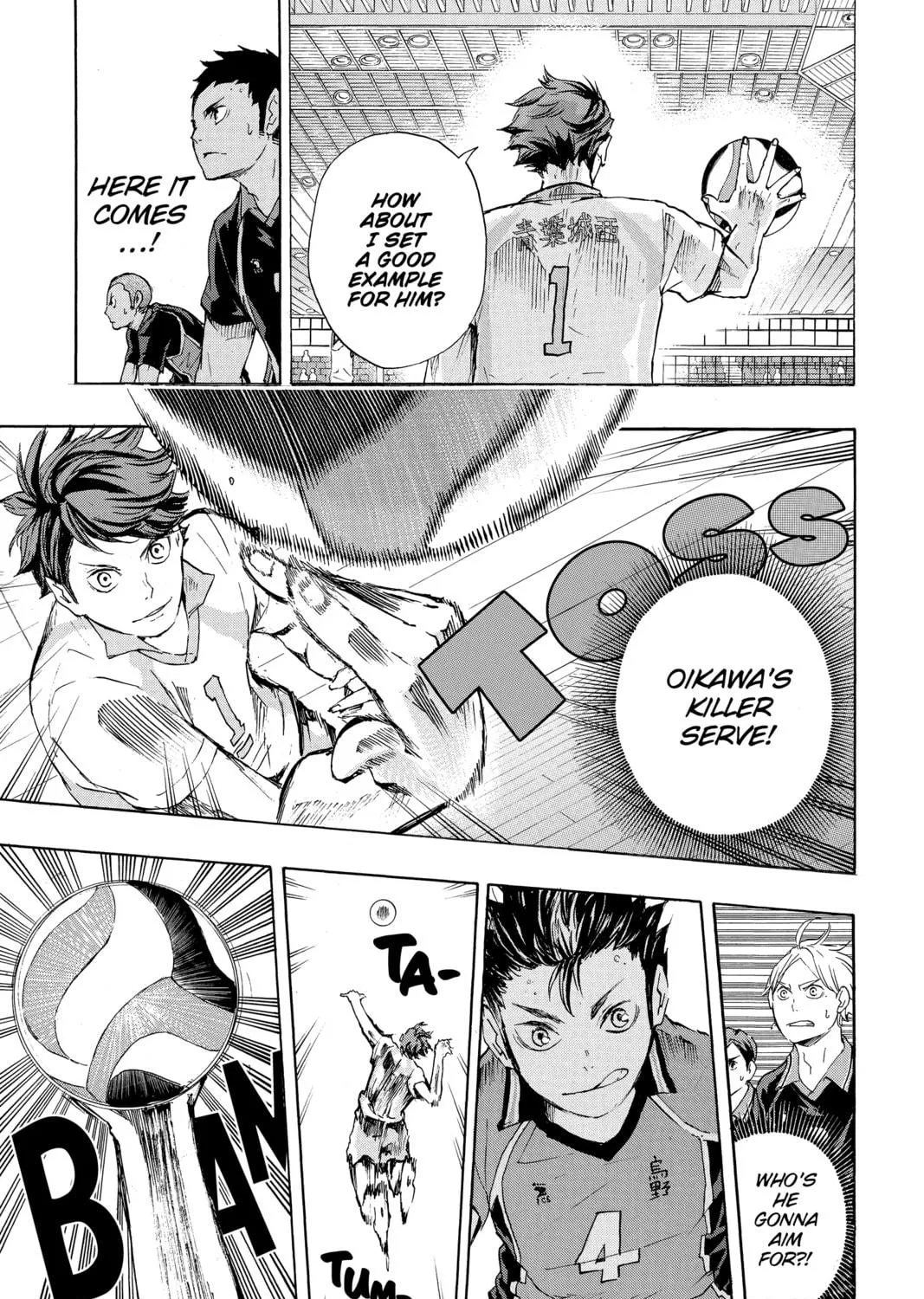 Read Haikyu!! chapter 50 image 8 on Lezhin