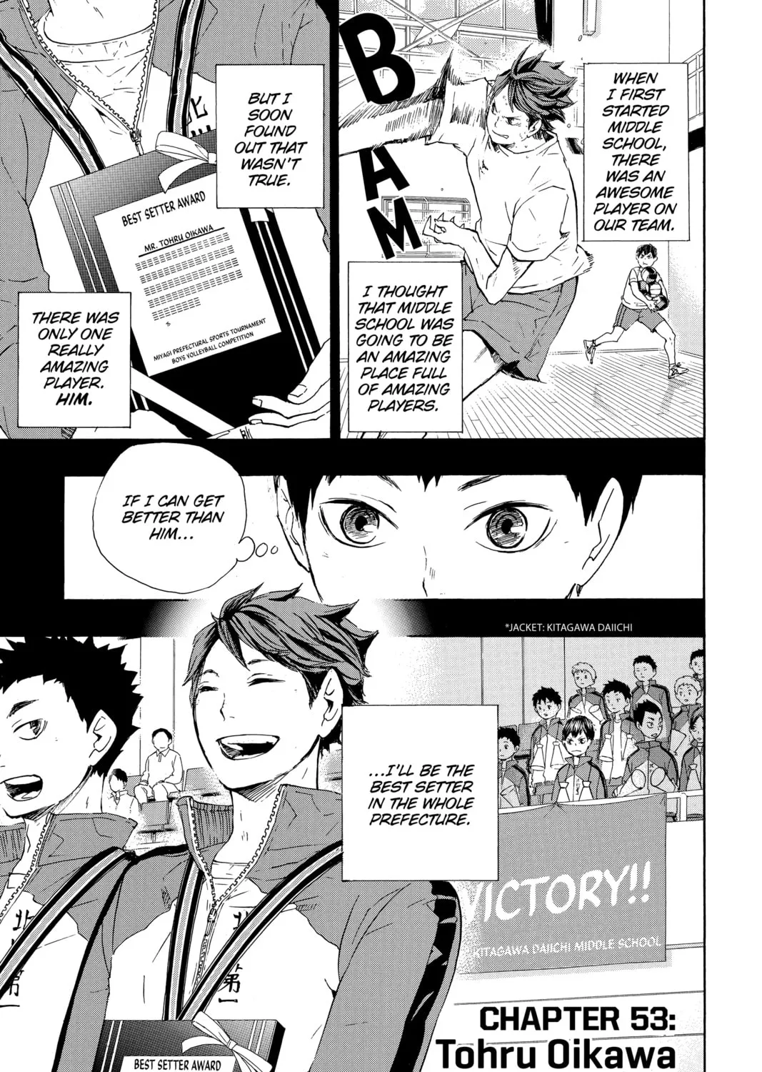 Read Haikyu!! chapter 53 image 0 on Lezhin