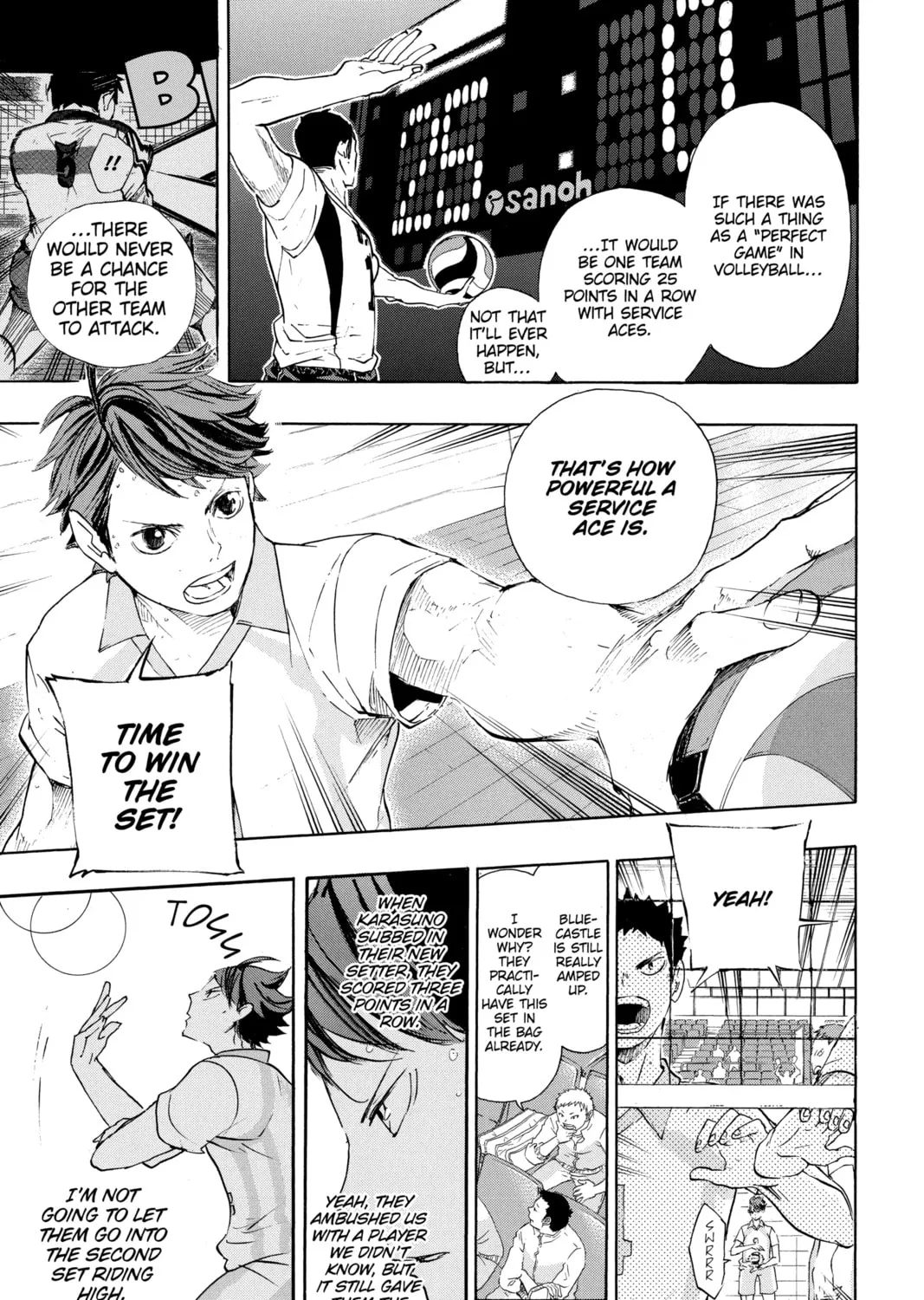 Read Haikyu!! chapter 55 image 12 on Lezhin