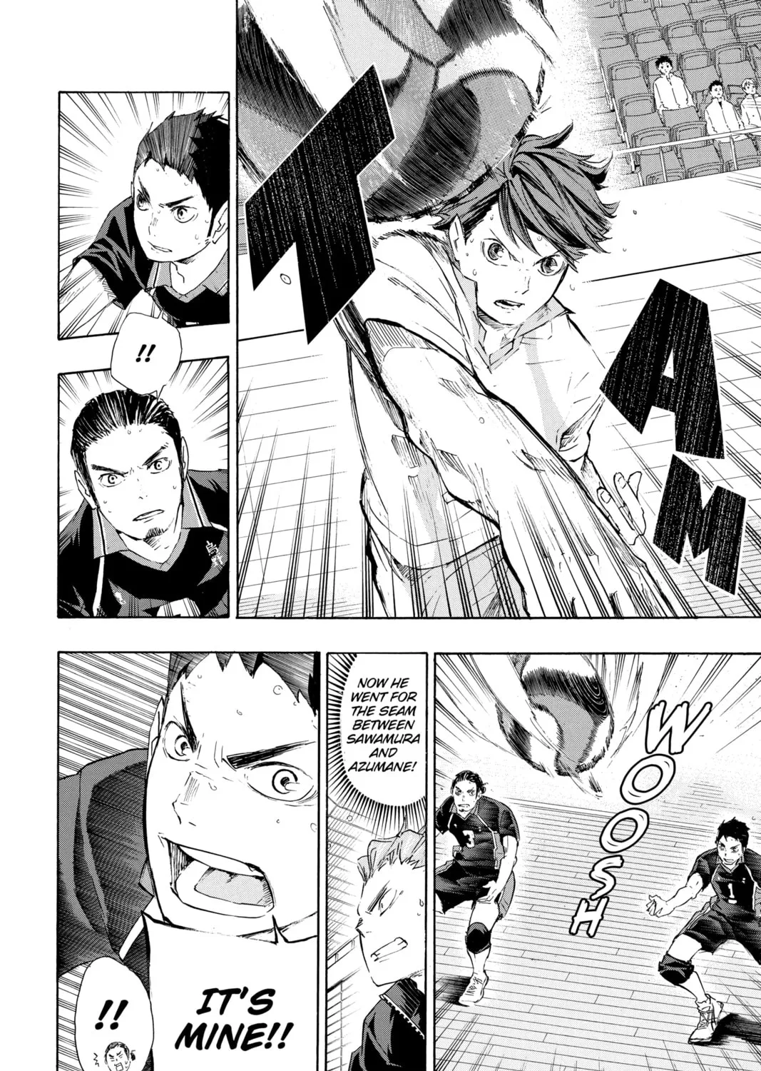 Read Haikyu!! chapter 55 image 14 on Lezhin
