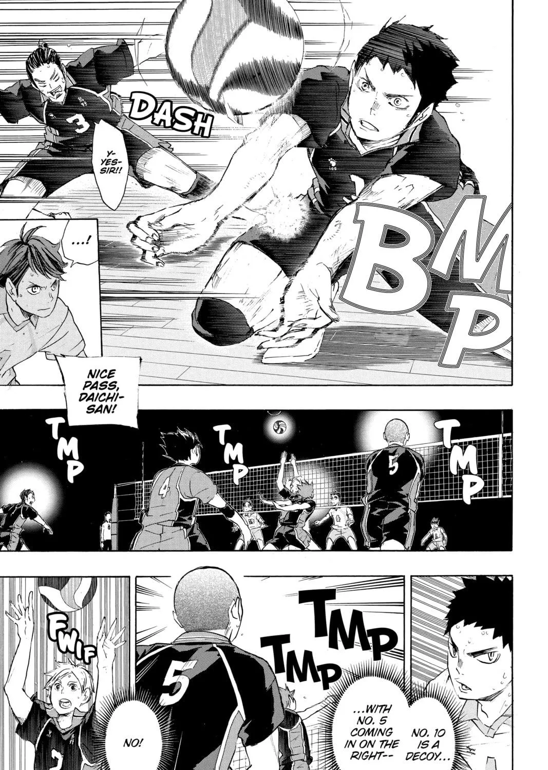 Read Haikyu!! chapter 55 image 16 on Lezhin