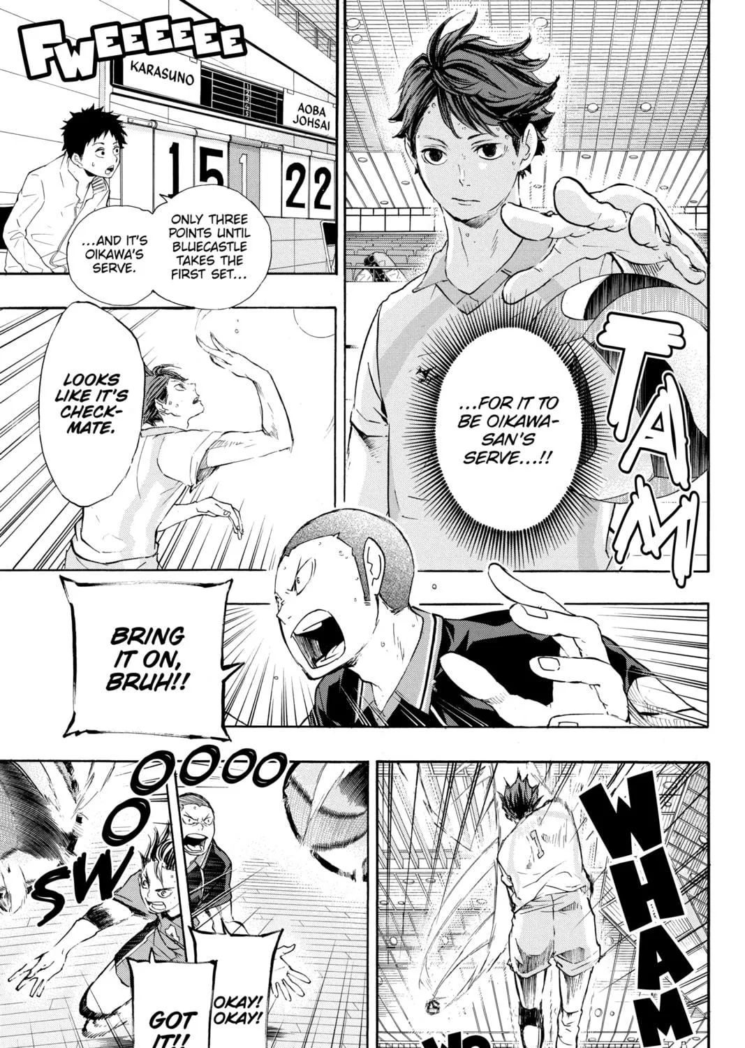 Read Haikyu!! chapter 55 image 4 on Lezhin