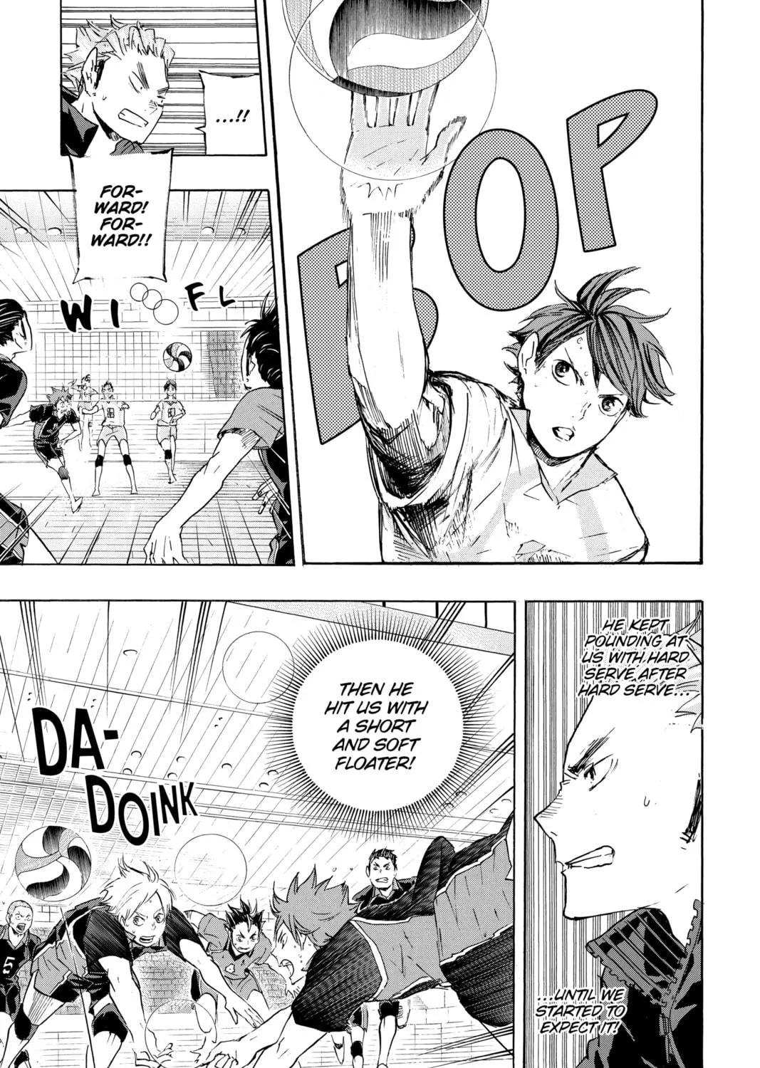 Read Haikyu!! chapter 55 image 8 on Lezhin