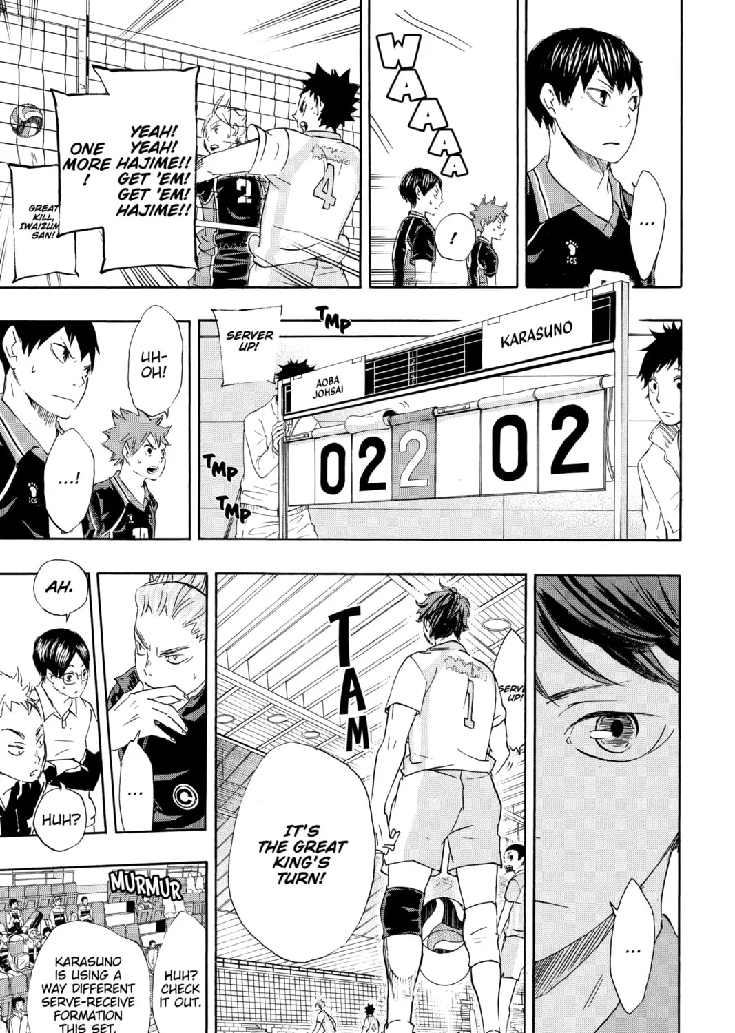 Read Haikyu!! chapter 56 image 12 on Lezhin