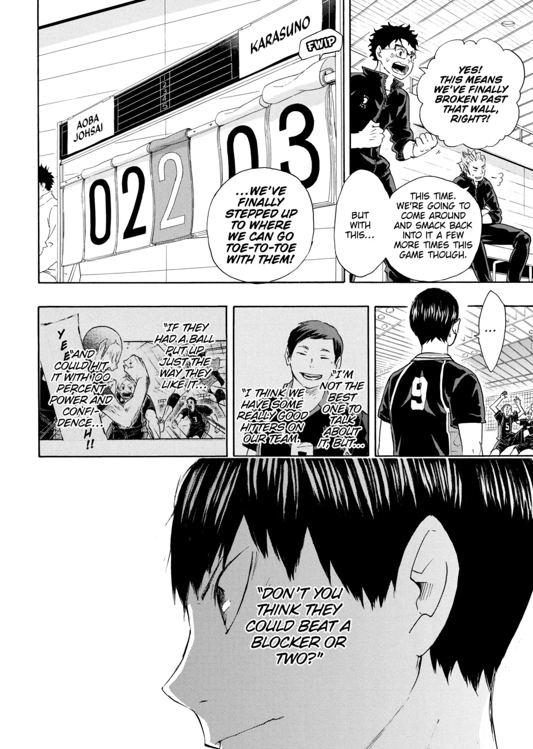 Read Haikyu!! chapter 56 image 30 on Lezhin