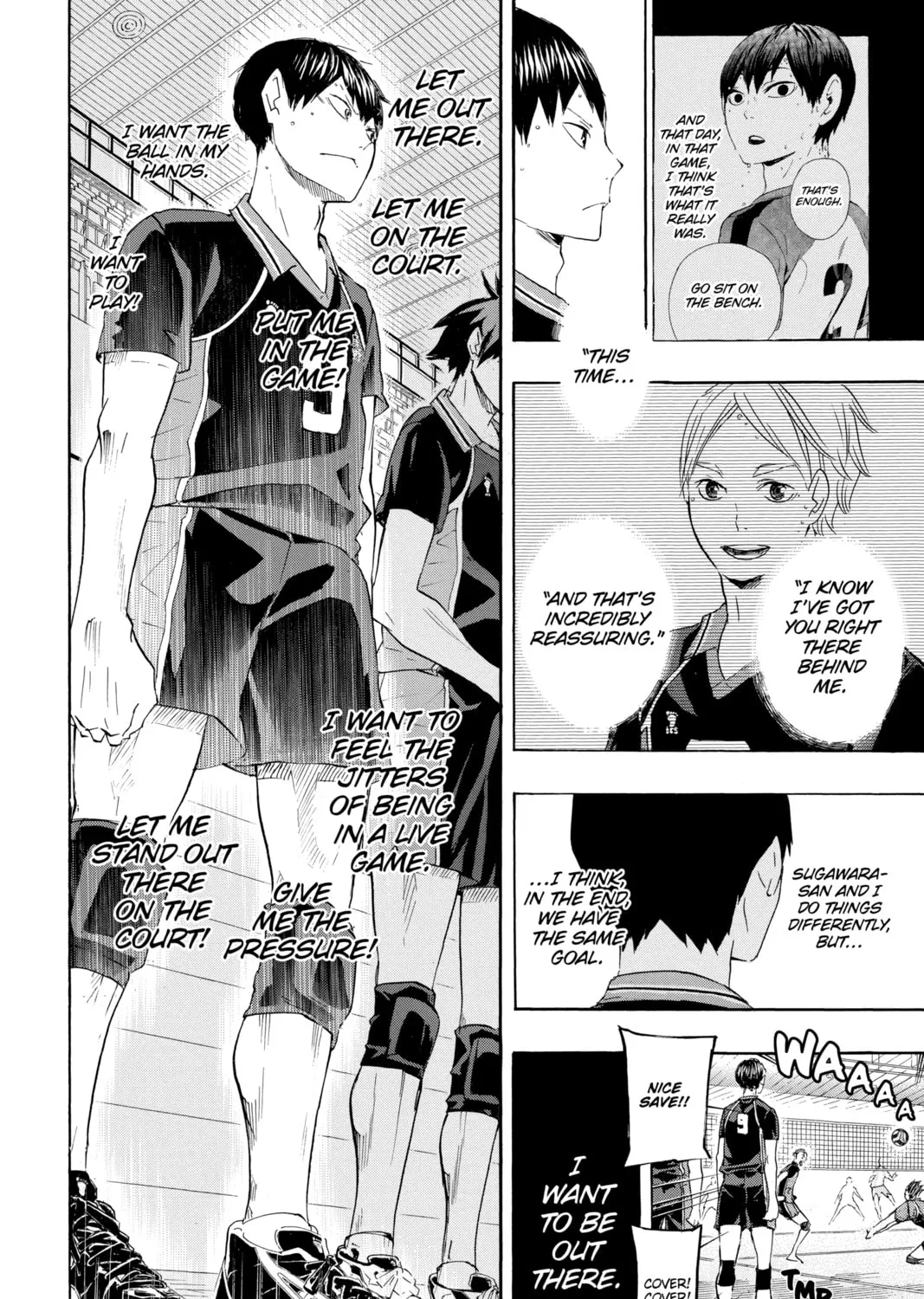 Read Haikyu!! chapter 57 image 14 on Lezhin