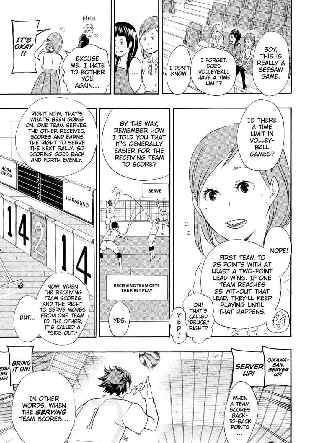 Read Haikyu!! chapter 57 image 8 on Lezhin
