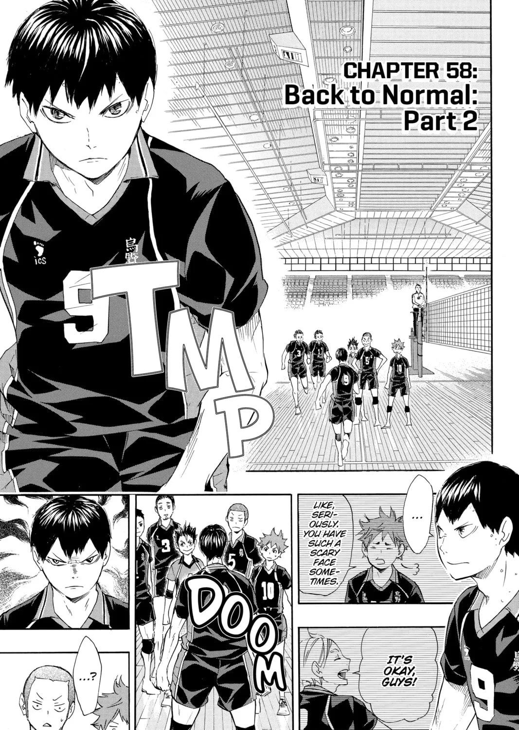 Read Haikyu!! chapter 58 image 0 on Lezhin