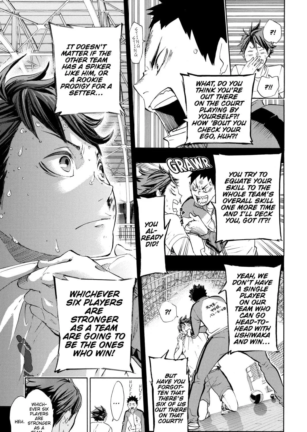 Read Haikyu!! chapter 60 image 16 on Lezhin