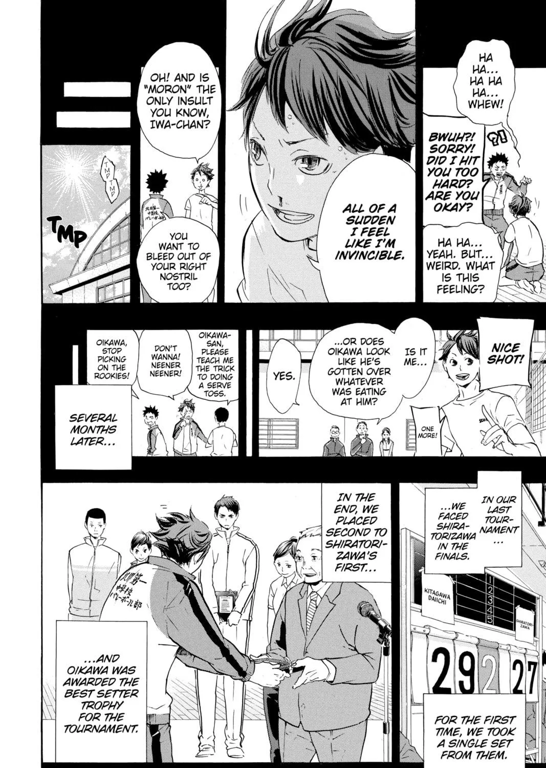 Read Haikyu!! chapter 60 image 18 on Lezhin
