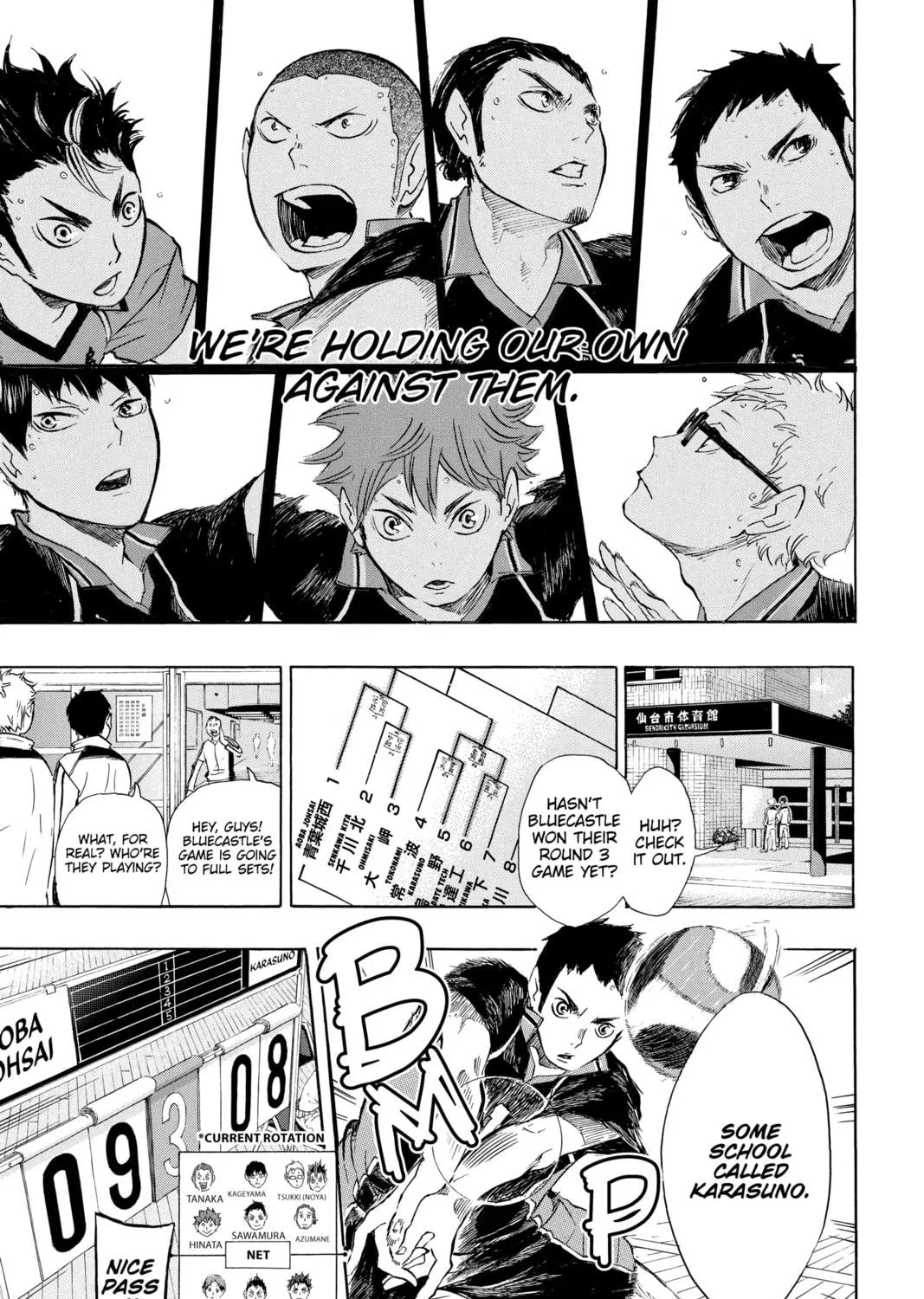 Read Haikyu!! chapter 61 image 8 on Lezhin