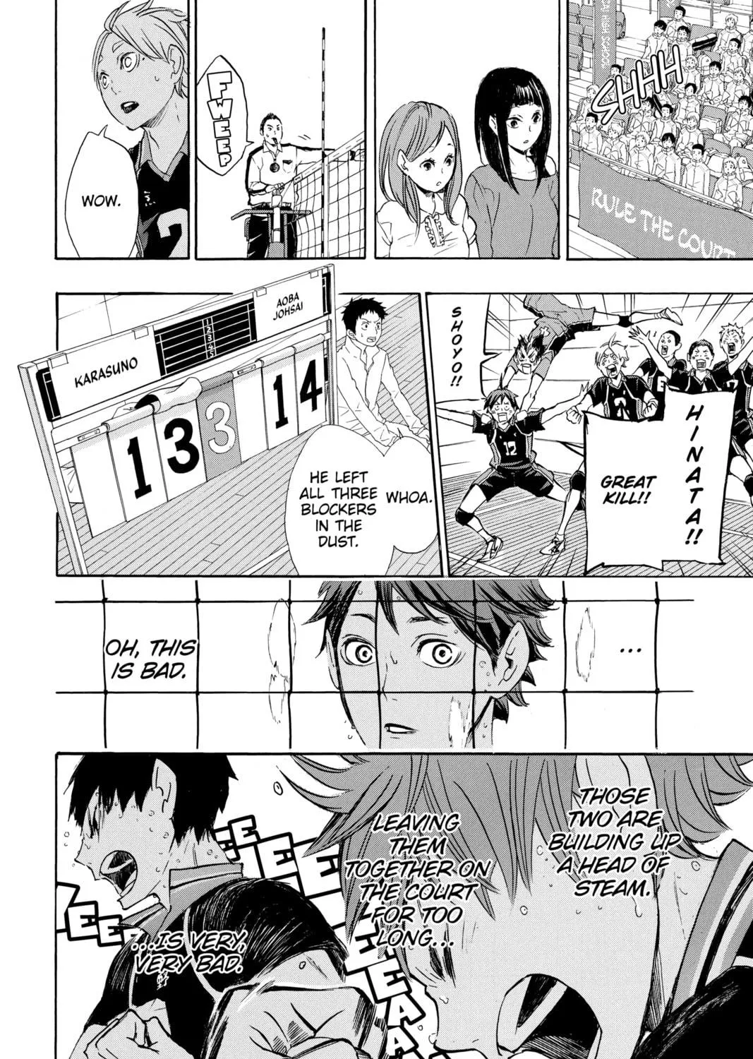 Read Haikyu!! chapter 62 image 10 on Lezhin
