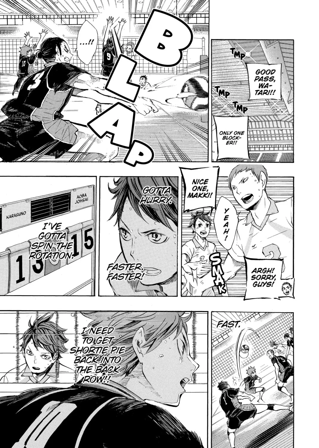 Read Haikyu!! chapter 62 image 12 on Lezhin