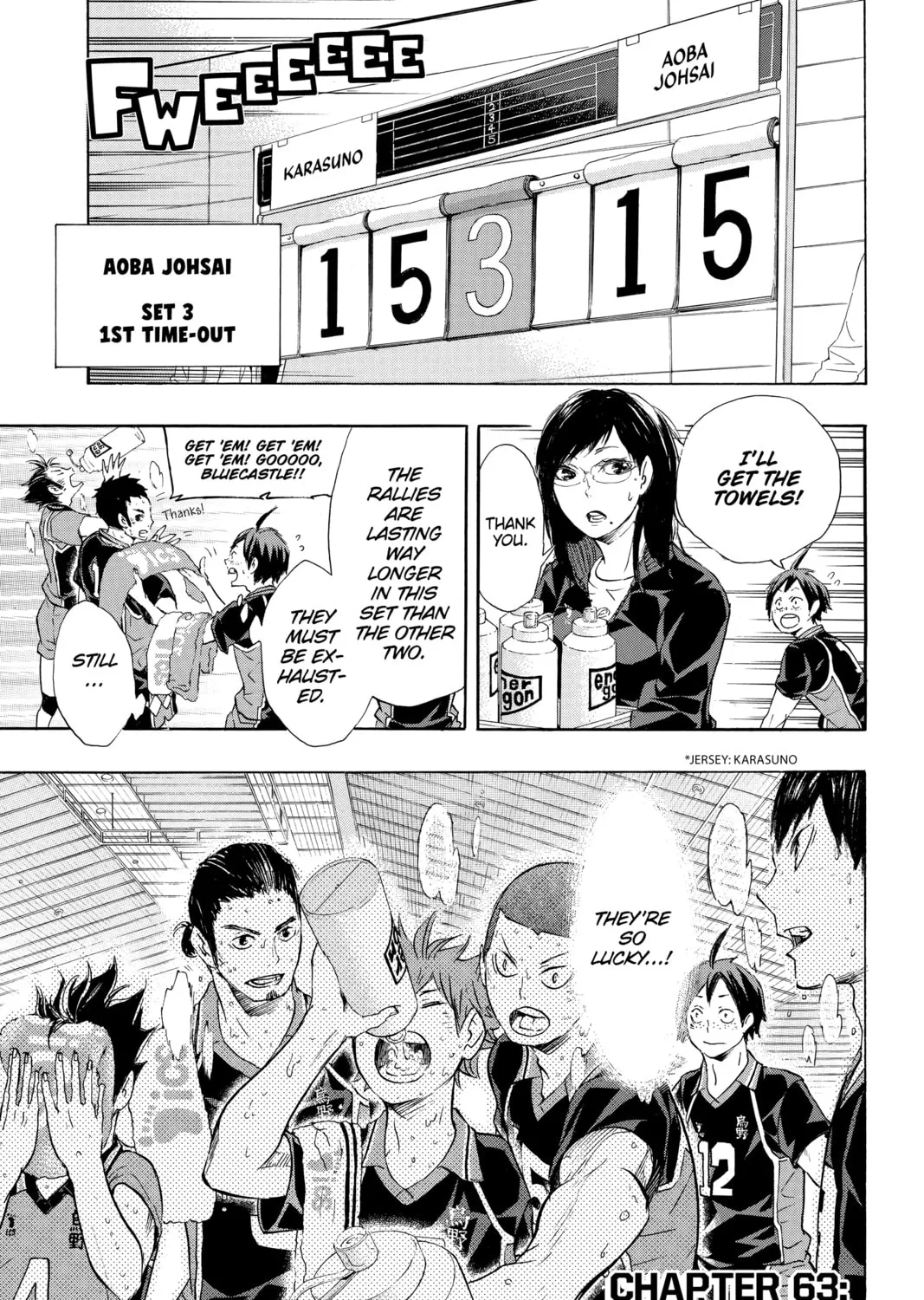 Read Haikyu!! chapter 63 image 0 on Lezhin