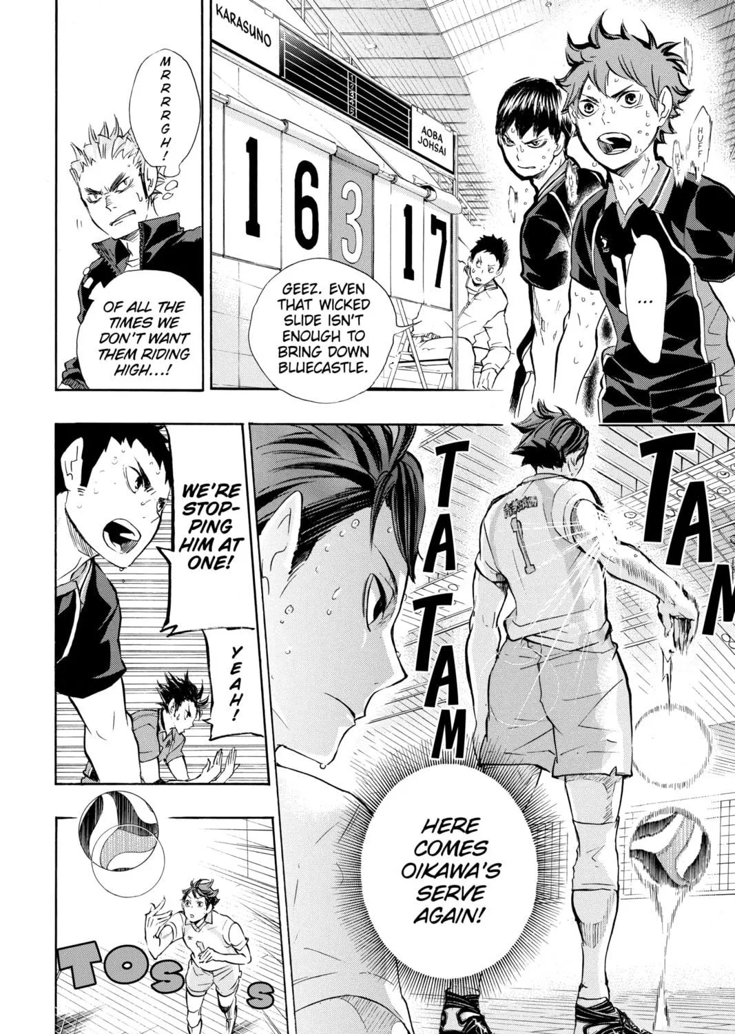 Read Haikyu!! chapter 63 image 18 on Lezhin