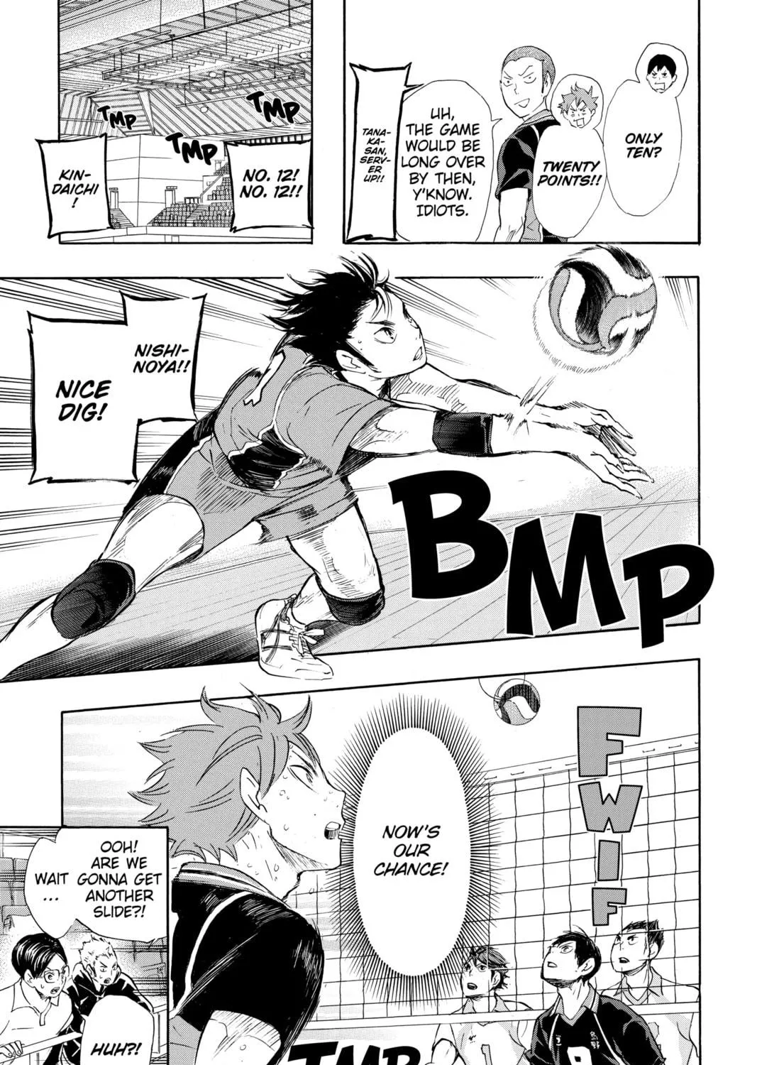 Read Haikyu!! chapter 63 image 8 on Lezhin