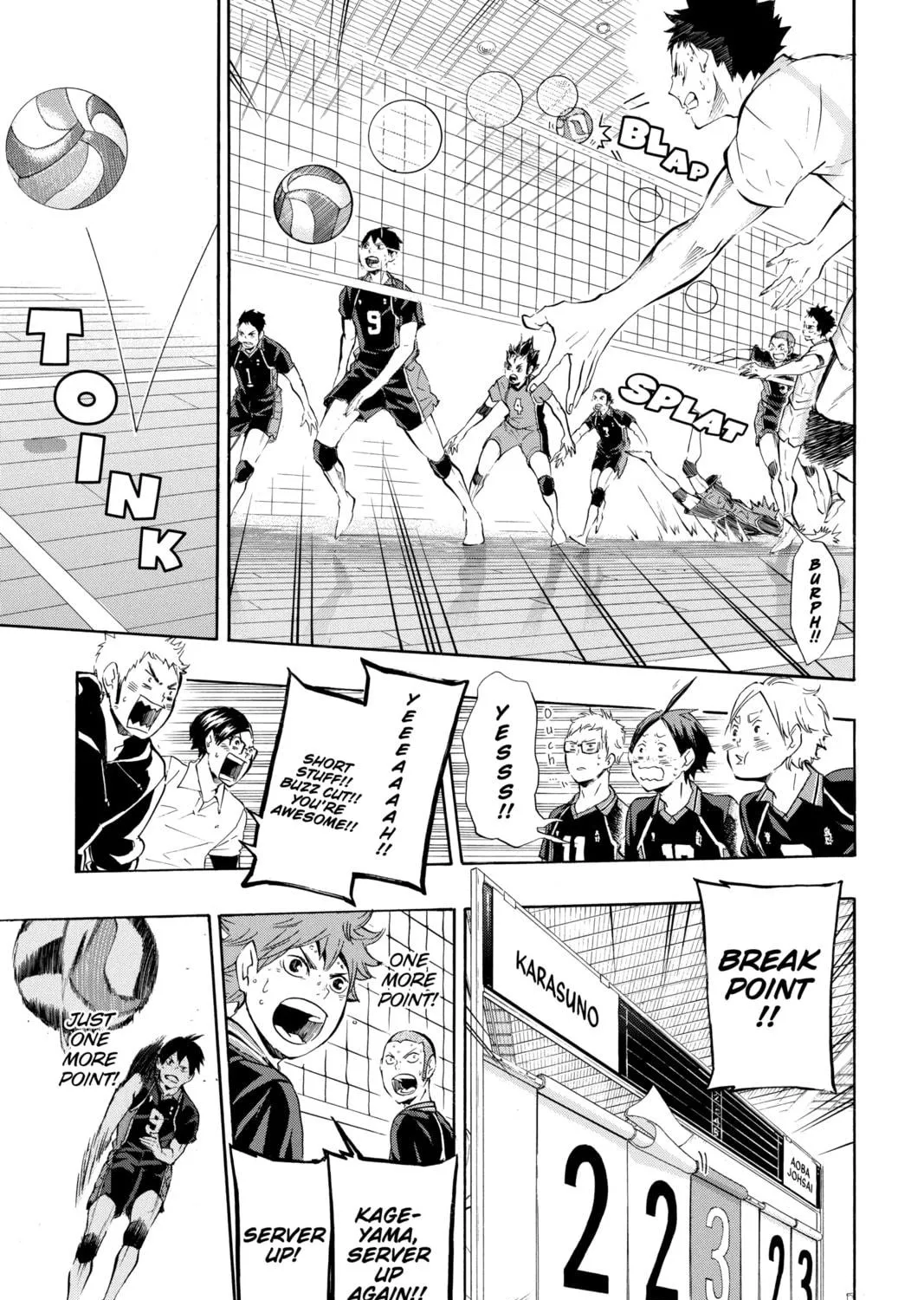 Read Haikyu!! chapter 65 image 16 on Lezhin