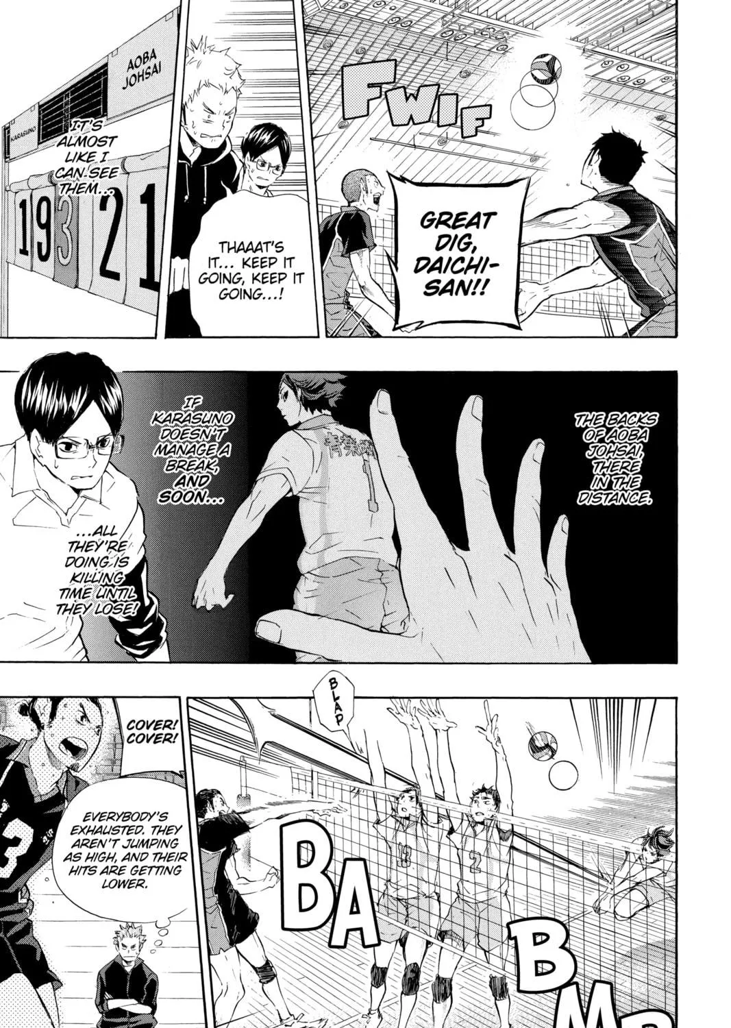 Read Haikyu!! chapter 65 image 4 on Lezhin