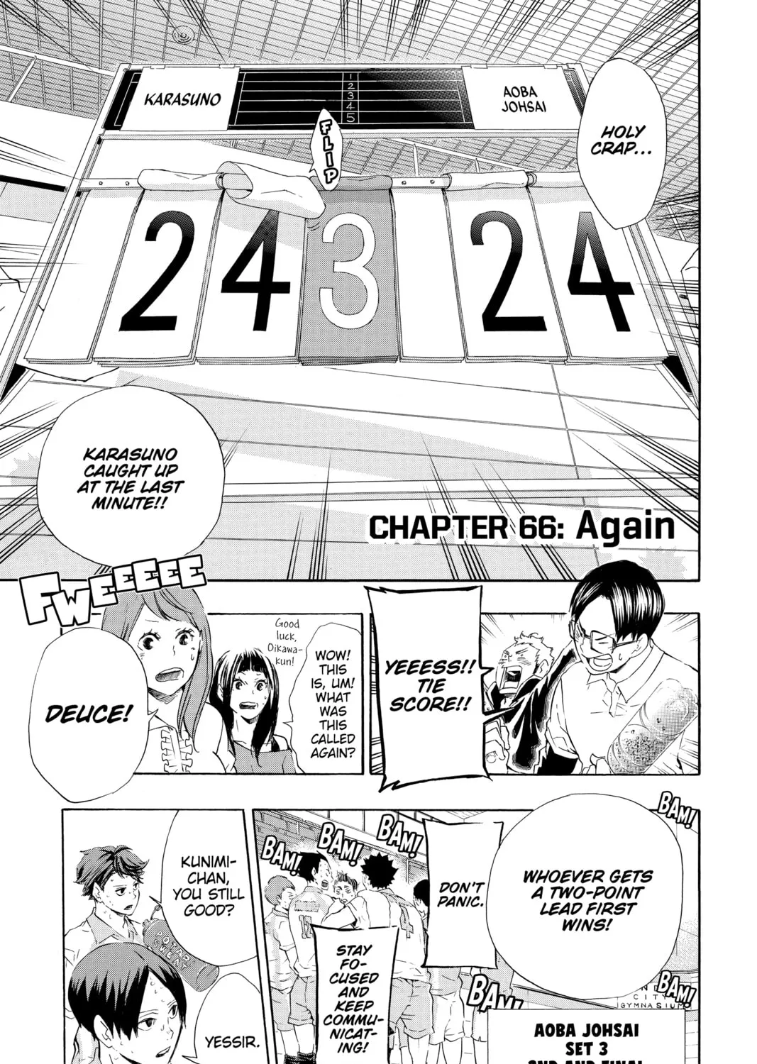 Read Haikyu!! chapter 66 image 0 on Lezhin