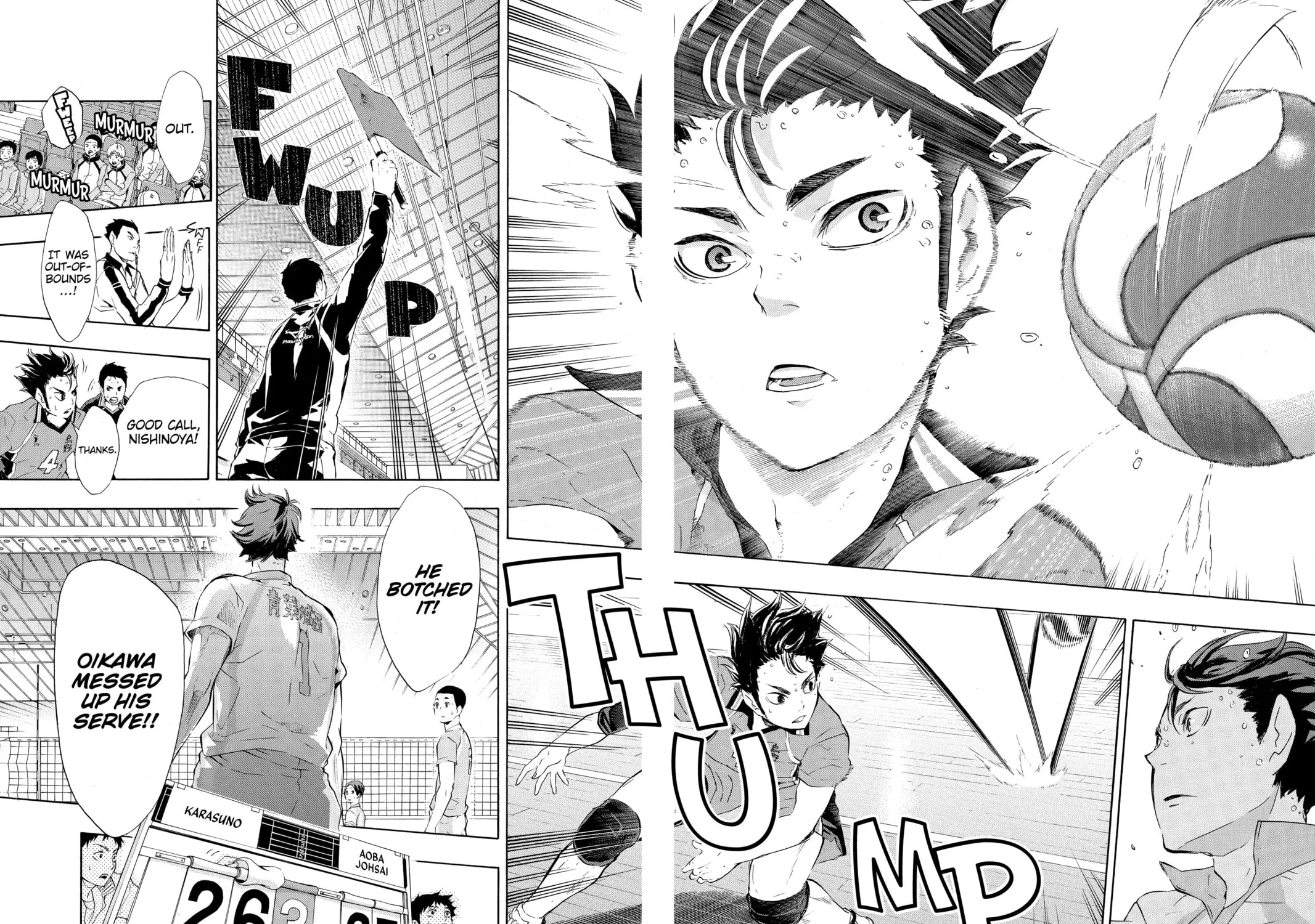 Read Haikyu!! chapter 66 image 32 on Lezhin