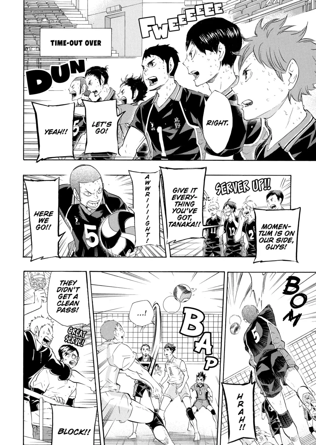 Read Haikyu!! chapter 66 image 6 on Lezhin