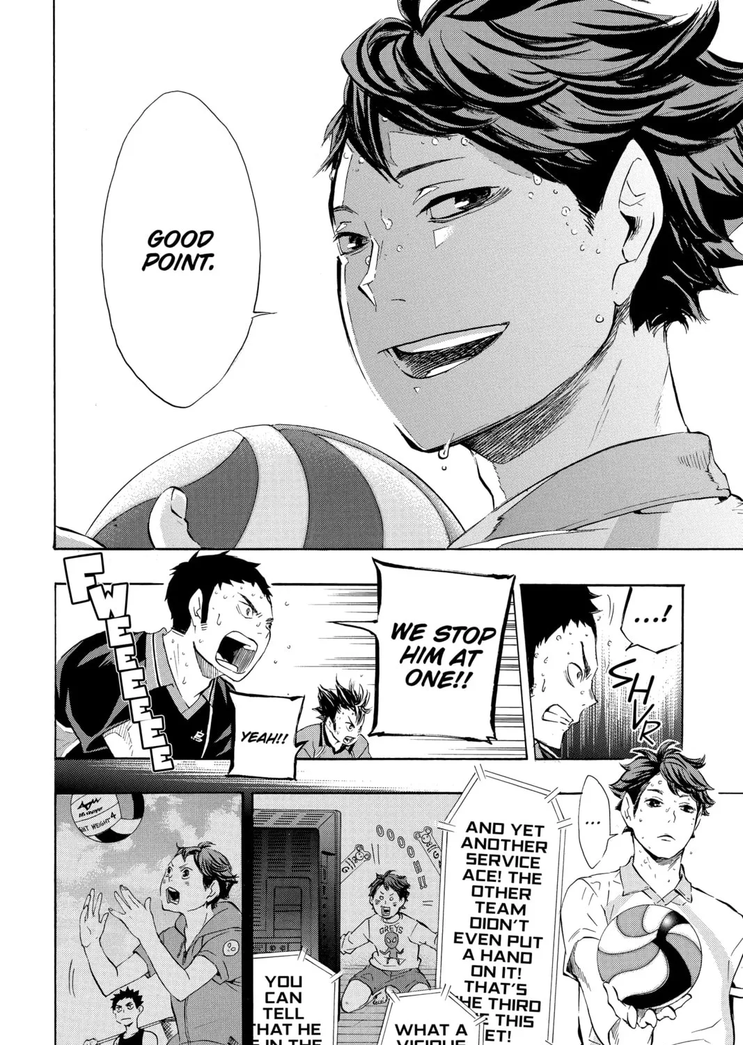 Read Haikyu!! chapter 67 image 14 on Lezhin