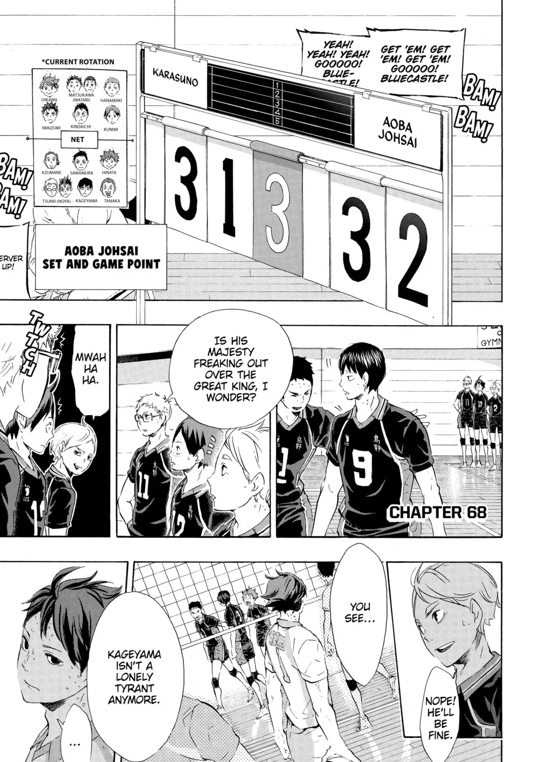 Read Haikyu!! chapter 68 image 0 on Lezhin