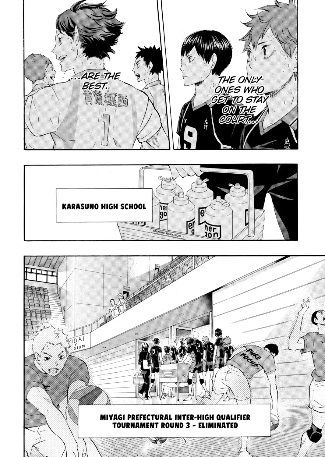 Read Haikyu!! chapter 69 image 14 on Lezhin