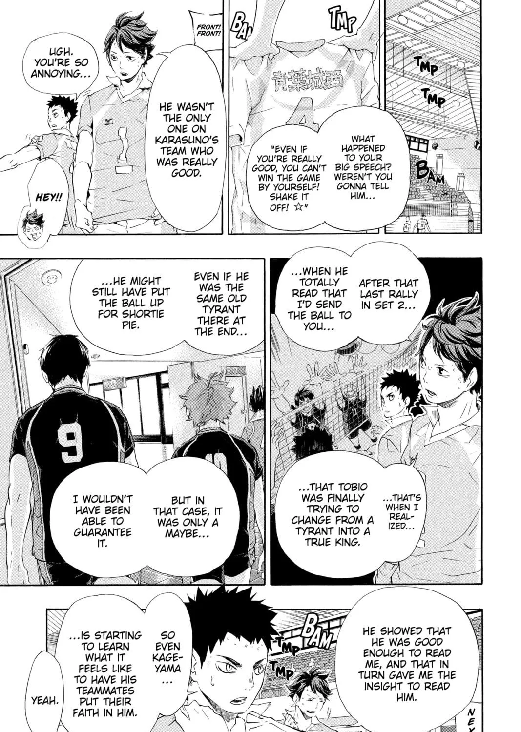 Read Haikyu!! chapter 69 image 16 on Lezhin
