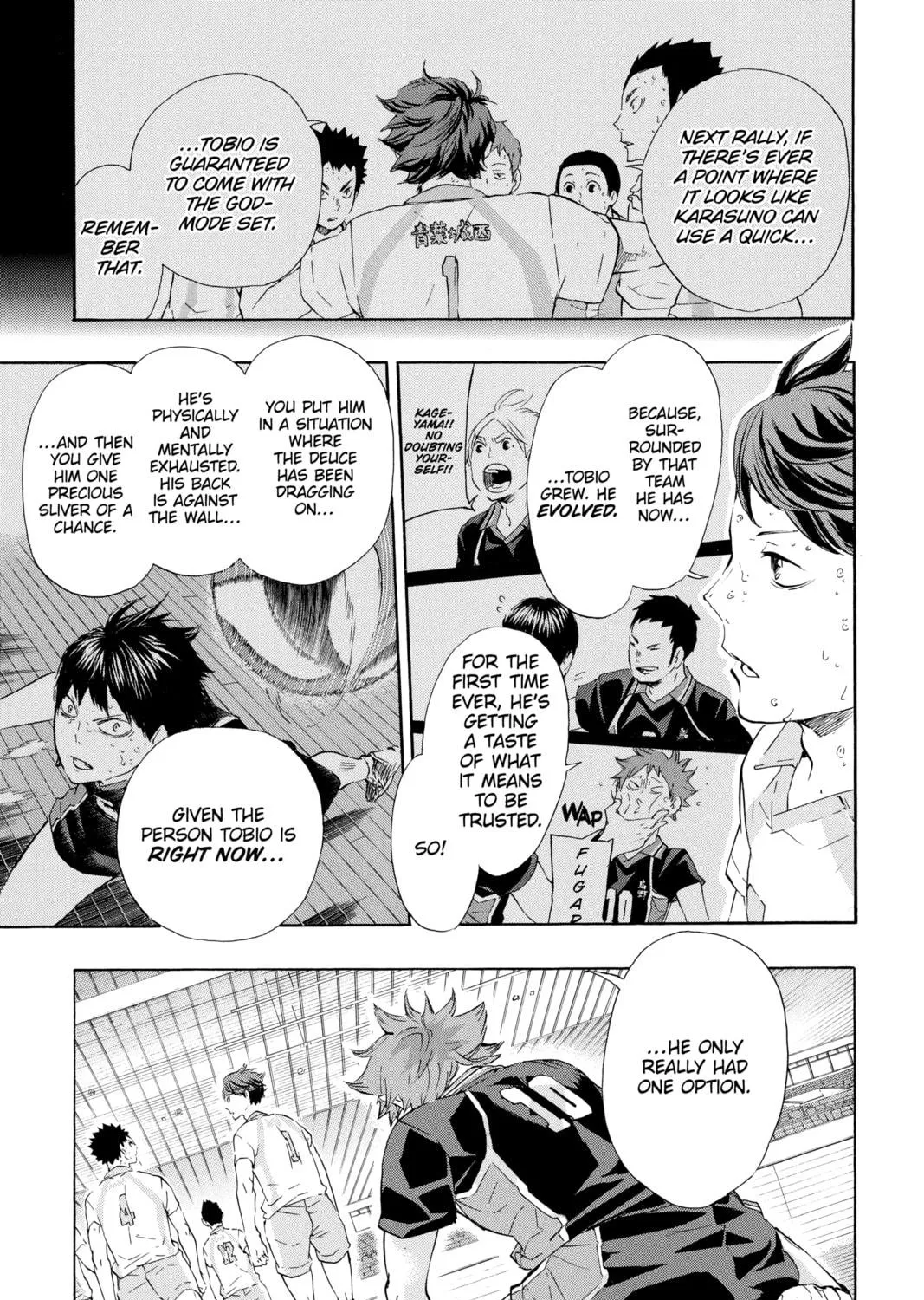 Read Haikyu!! chapter 69 image 4 on Lezhin